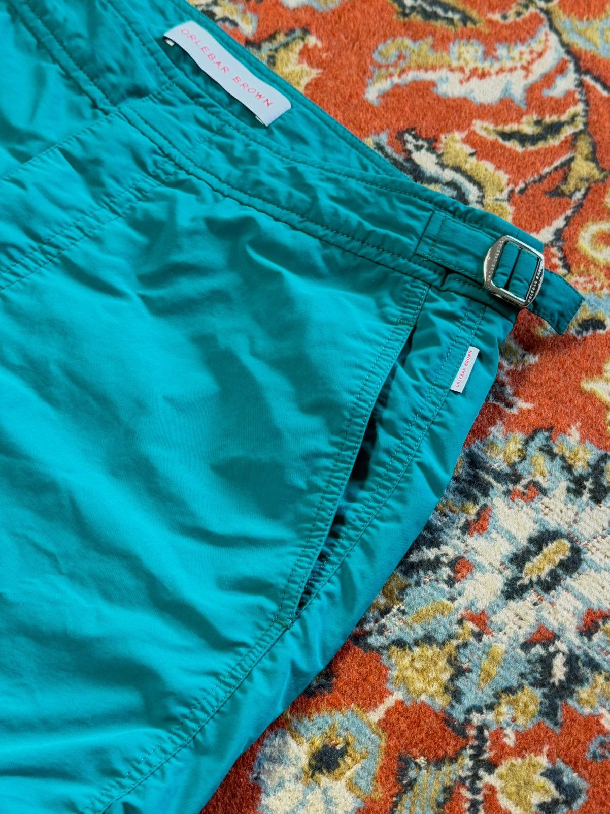 Orlebar Brown Orlebar Brown Turquoise Swim Shorts Trunks Size US 30 / EU 46 - 4 Thumbnail