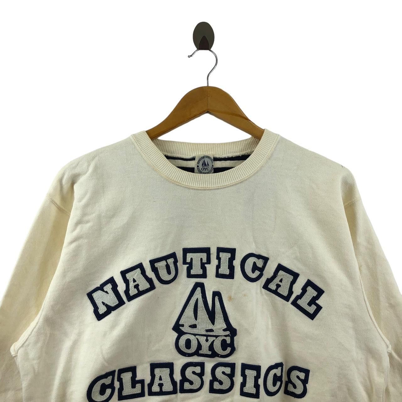 Vintage Vintage OCEAN YOUTH CLUB OYC Nautical Classics Sweatshirt Size M / US 6-8 / IT 42-44 - 3 Thumbnail