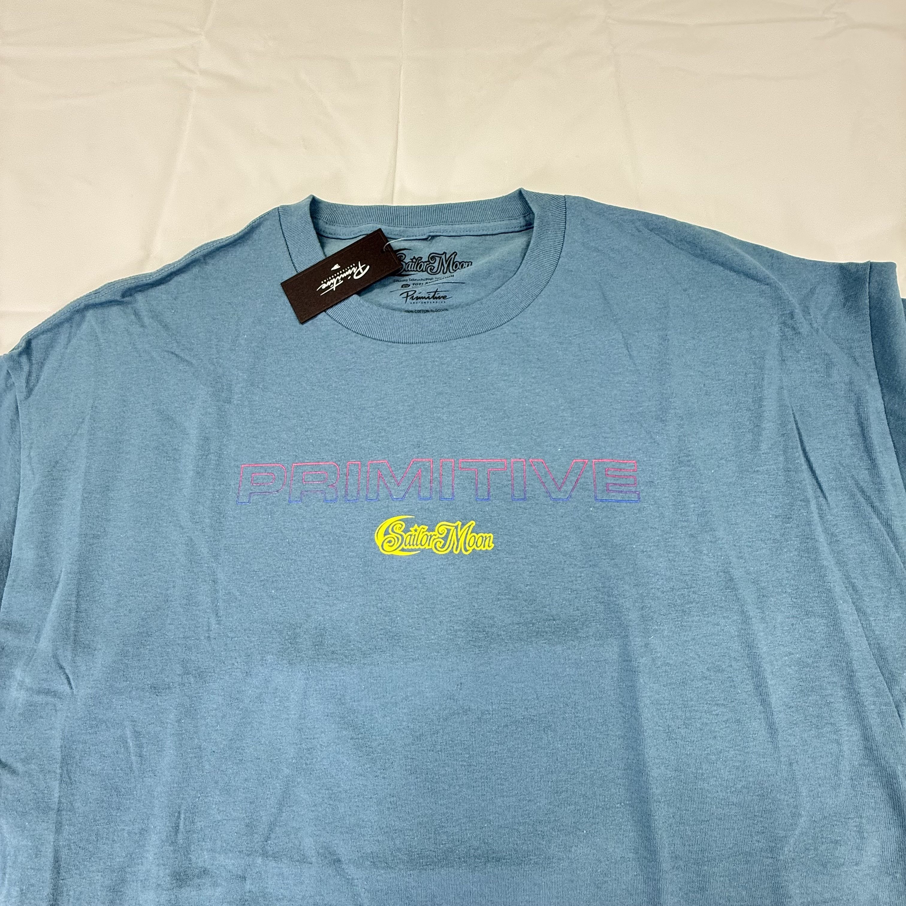 Primitive Primitive x Sailor Moon Slate Blue Graphic T-Shirt Mens 2XL Size US XXL / EU 58 / 5 - 3 Thumbnail