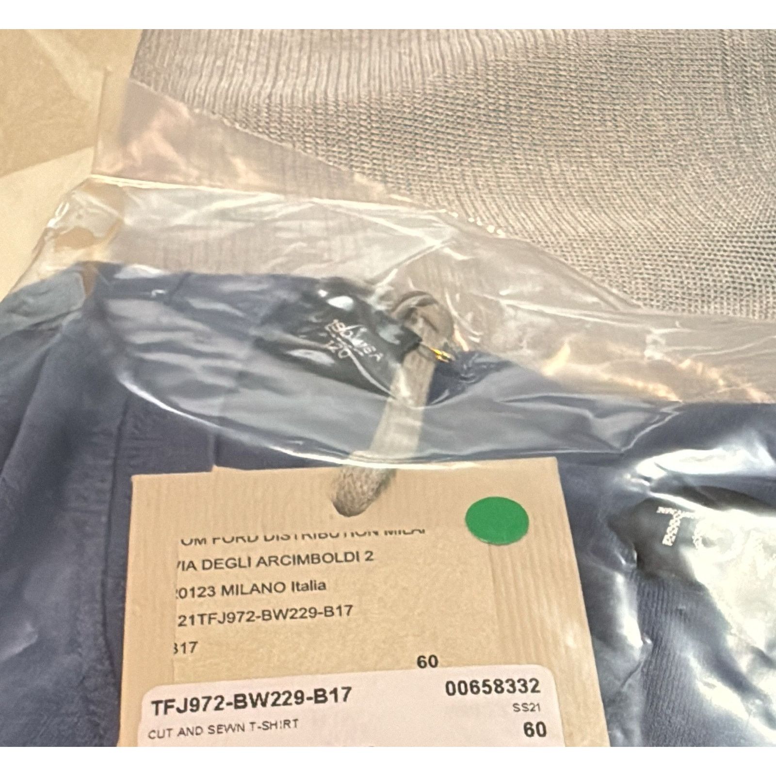 Tom Ford o1rshd1 Cut And Sewn Crewneck Sweatshirt in Blue Size US XXL / EU 58 / 5 - 18 Thumbnail