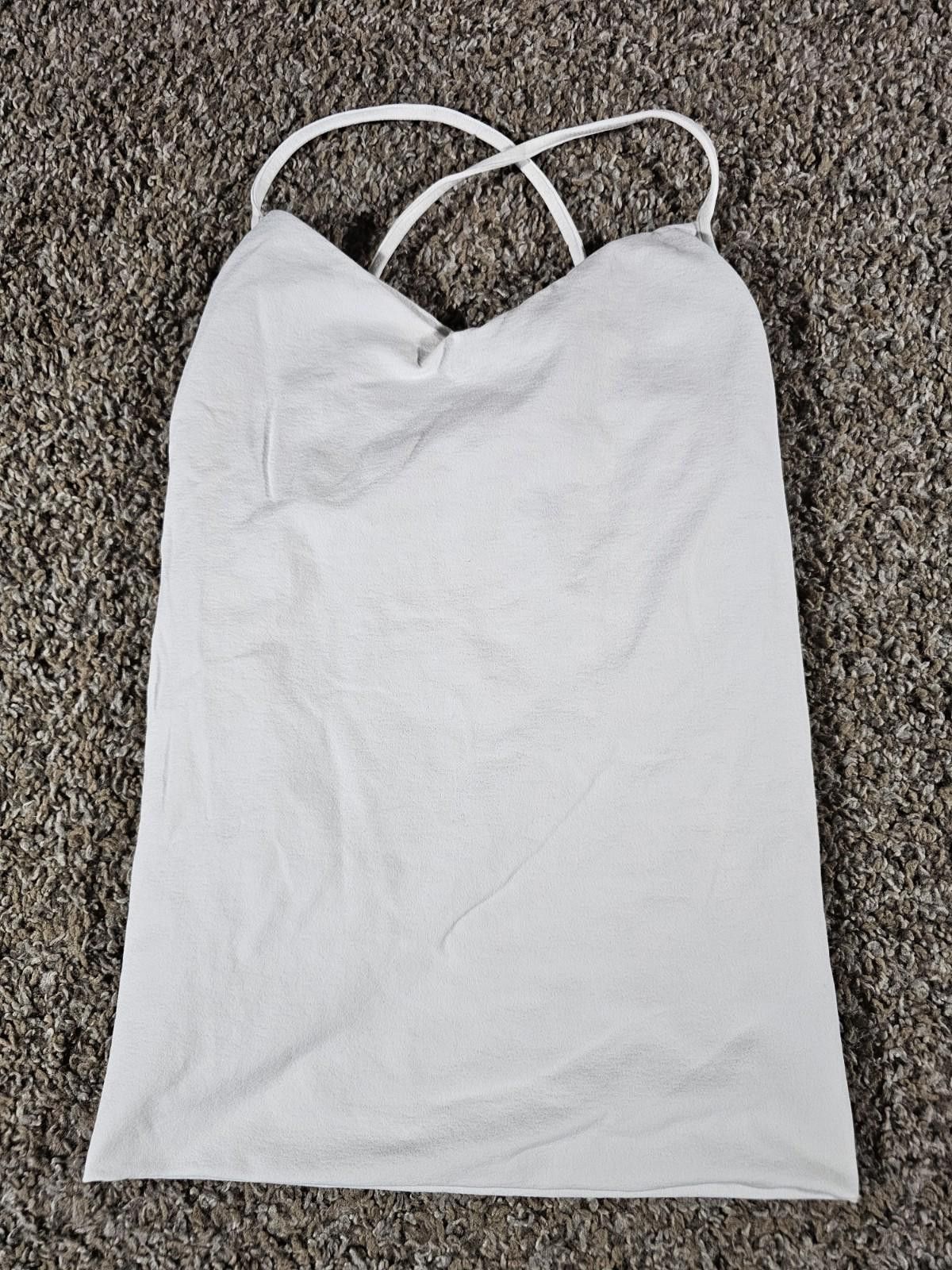 Theory Theory 0S White Made In USA Tank Top Size M / US 6-8 / IT 42-44 - 1 Thumbnail