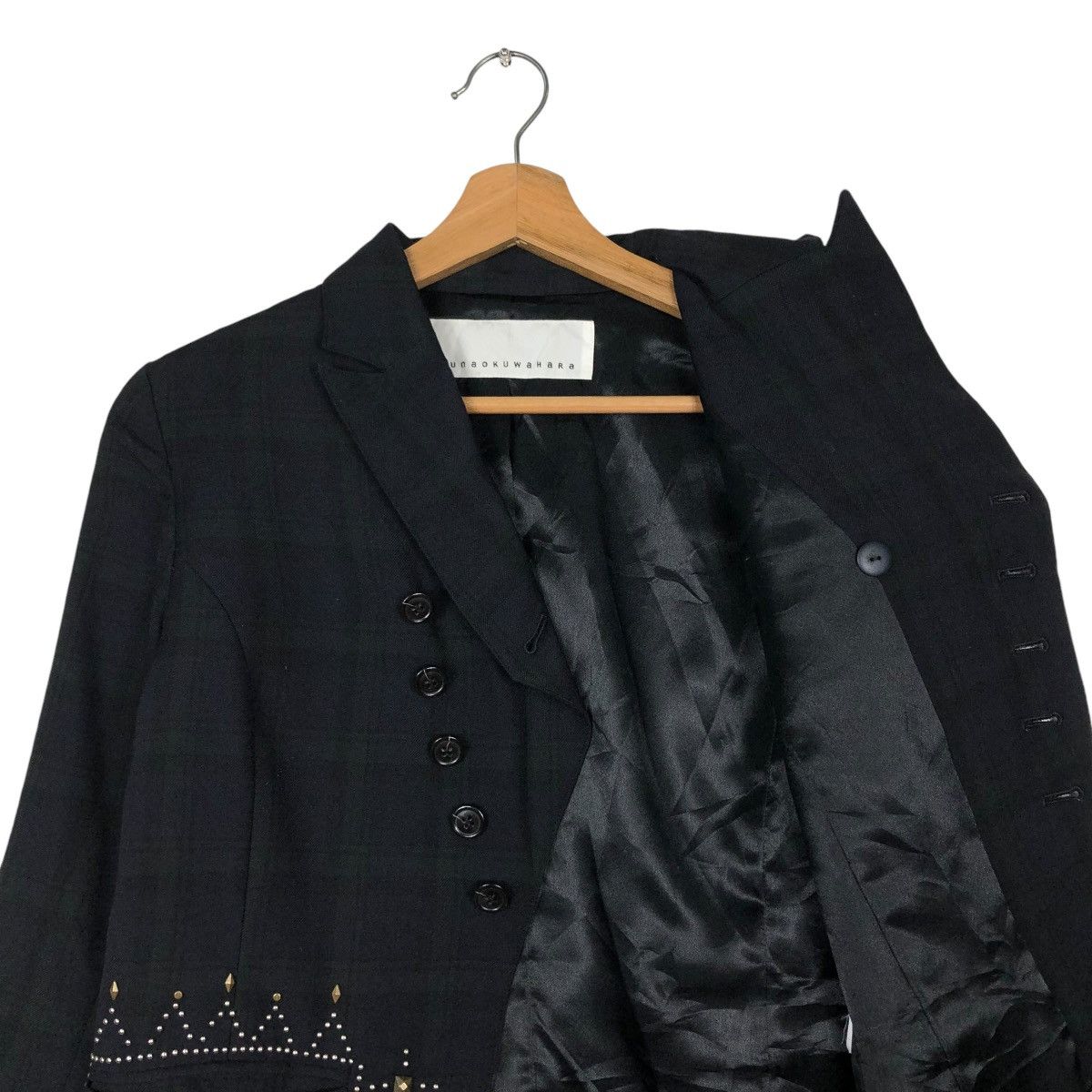 Issey Miyake 🔥VINTAGE CROPPED JACKET BIKER SUNAOKUWAHARA ISSEY MIYAKE Size US M / EU 48-50 / 2 - 14 Thumbnail