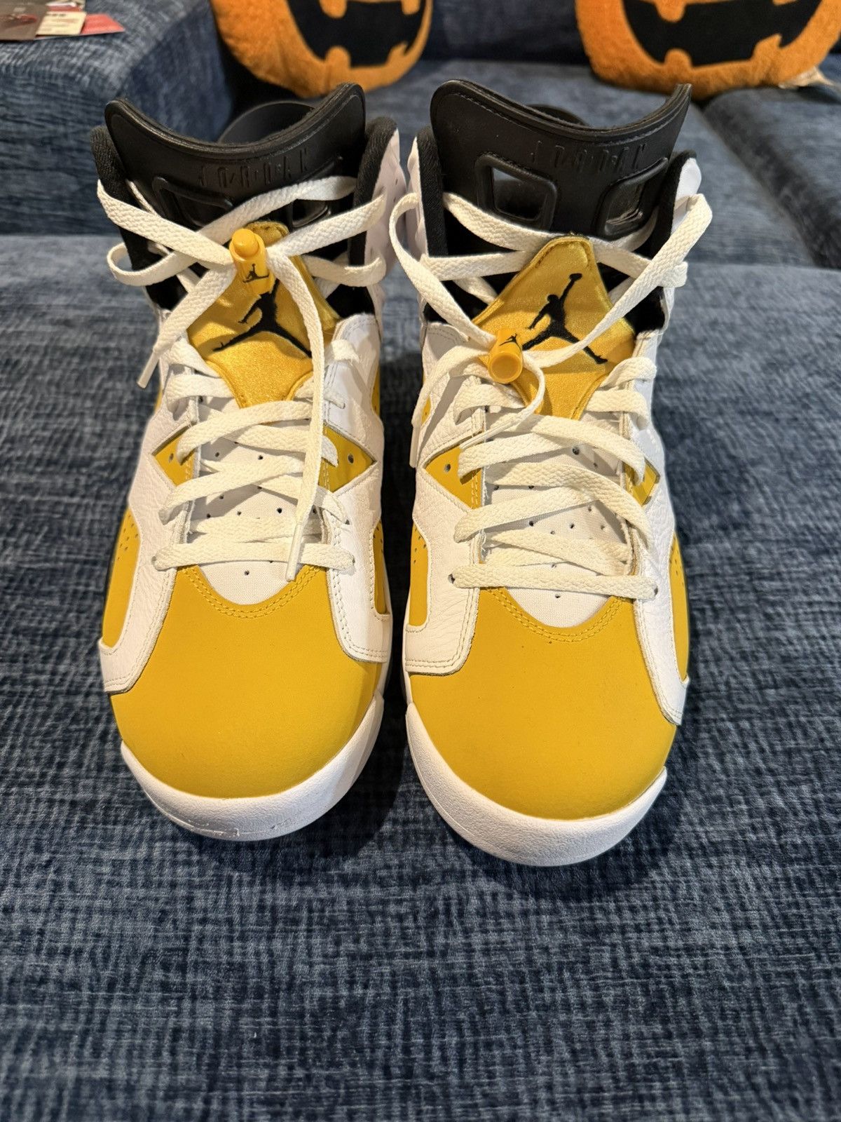 Jordan Brand 🔥 Air Jordan 6 “Yellow Ochre” – Size 13 🔥 Size US 13 / EU 46 - 3 Thumbnail