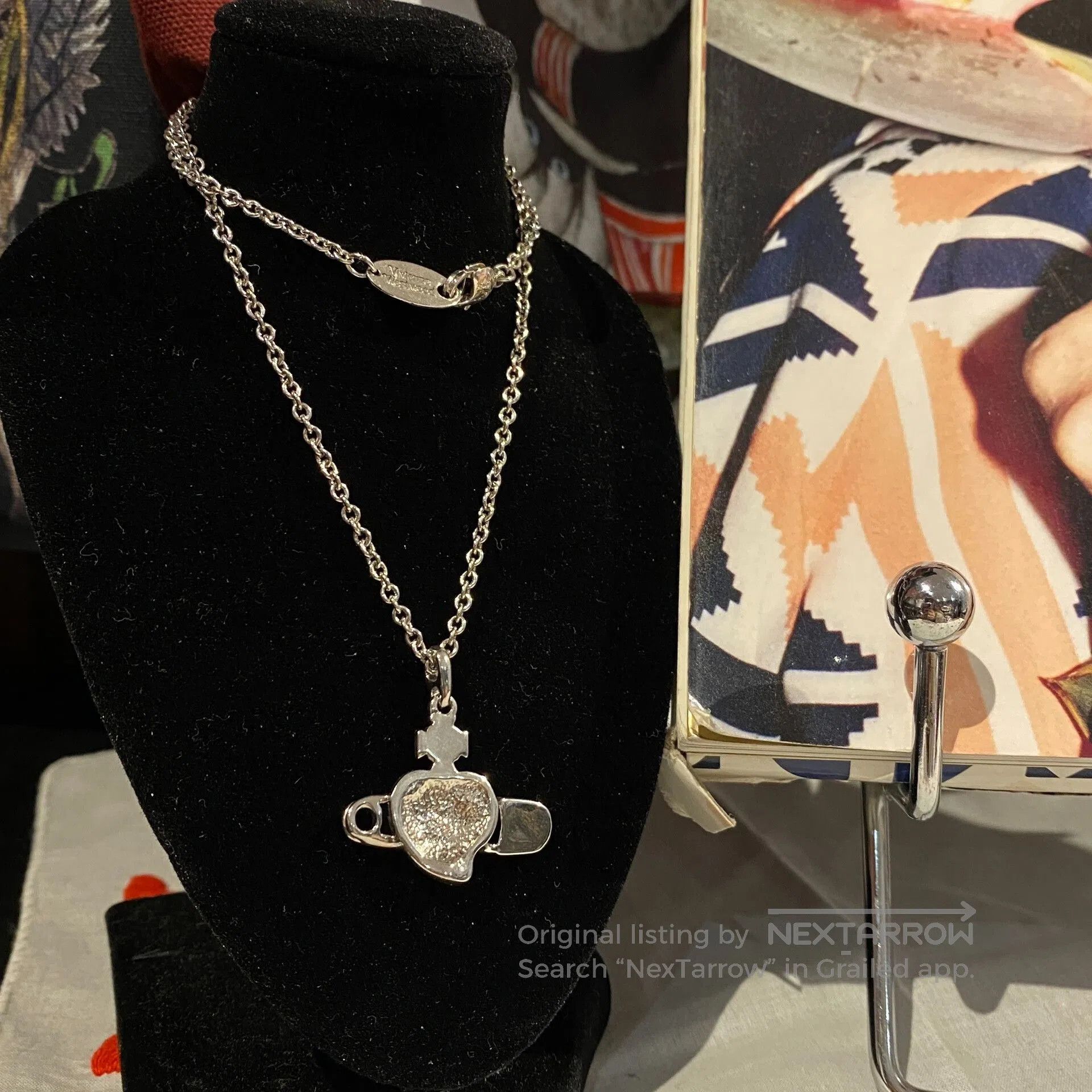 Vivienne Westwood Vivienne Westwood Purple Heart Necklace. Size ONE SIZE - 2 Thumbnail