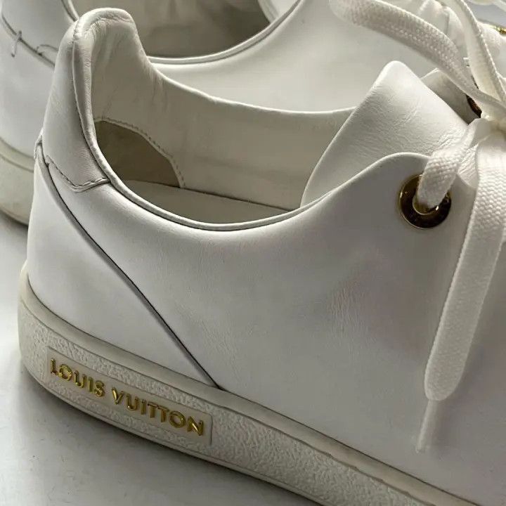 Louis Vuitton Louis Vuitton Cat Illustration White Sneakers -2508 Size US 6 / IT 36 - 6 Thumbnail