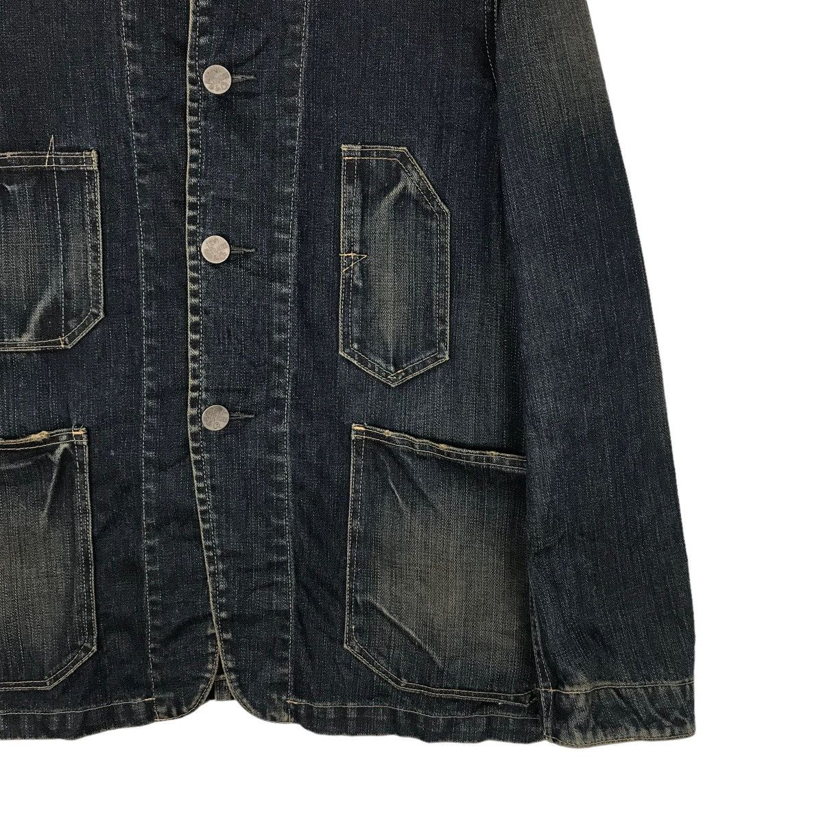 Levi's 💥 VINTAGE LEVIS DYED FLARE CHORE JACKET Size US M / EU 48-50 / 2 - 4 Thumbnail