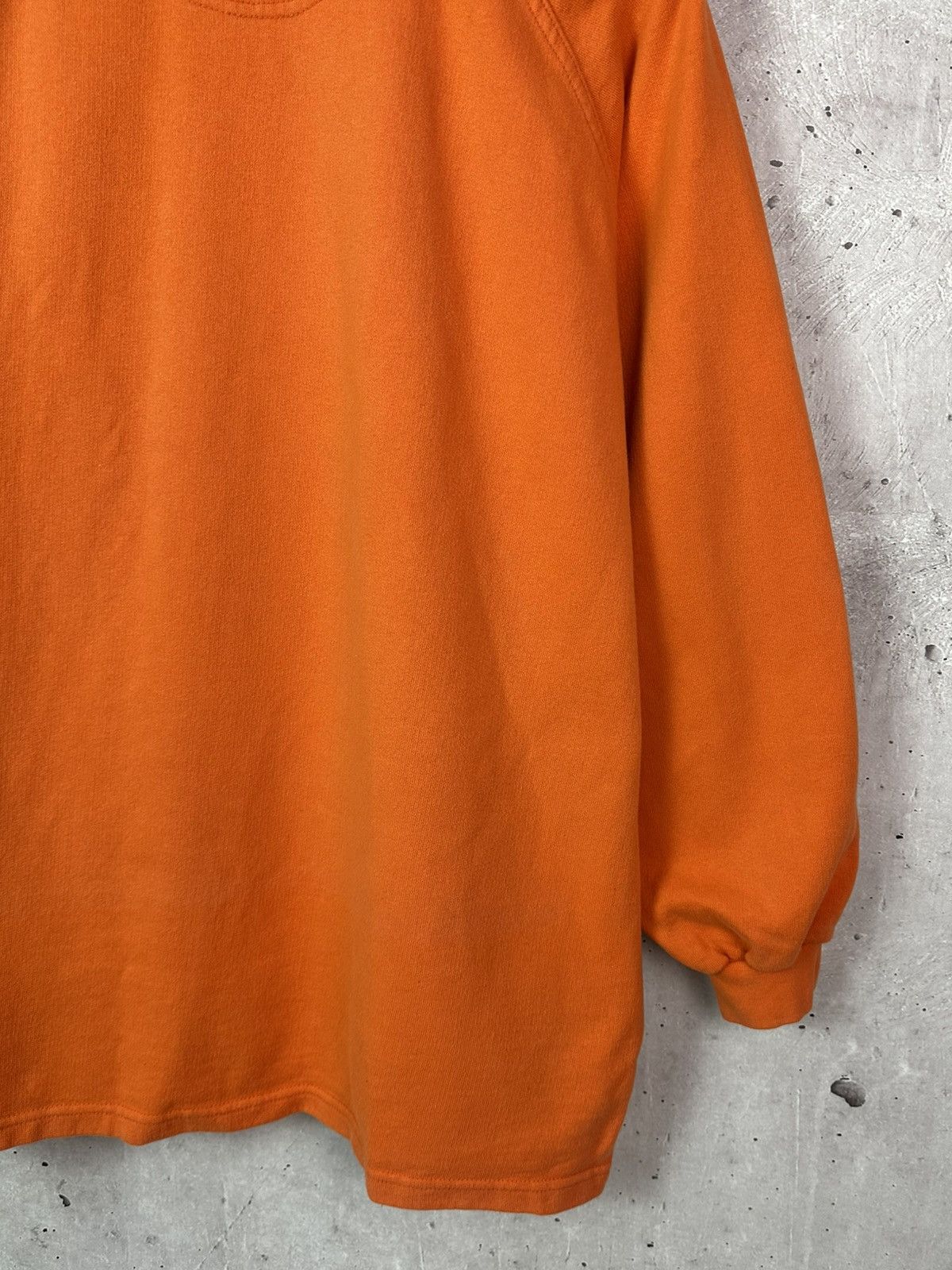 Calvin Klein Vintage Calvin Klein Oversized Orange Long Sleeve Swetshirt Size US L / EU 52-54 / 3 - 9 Thumbnail