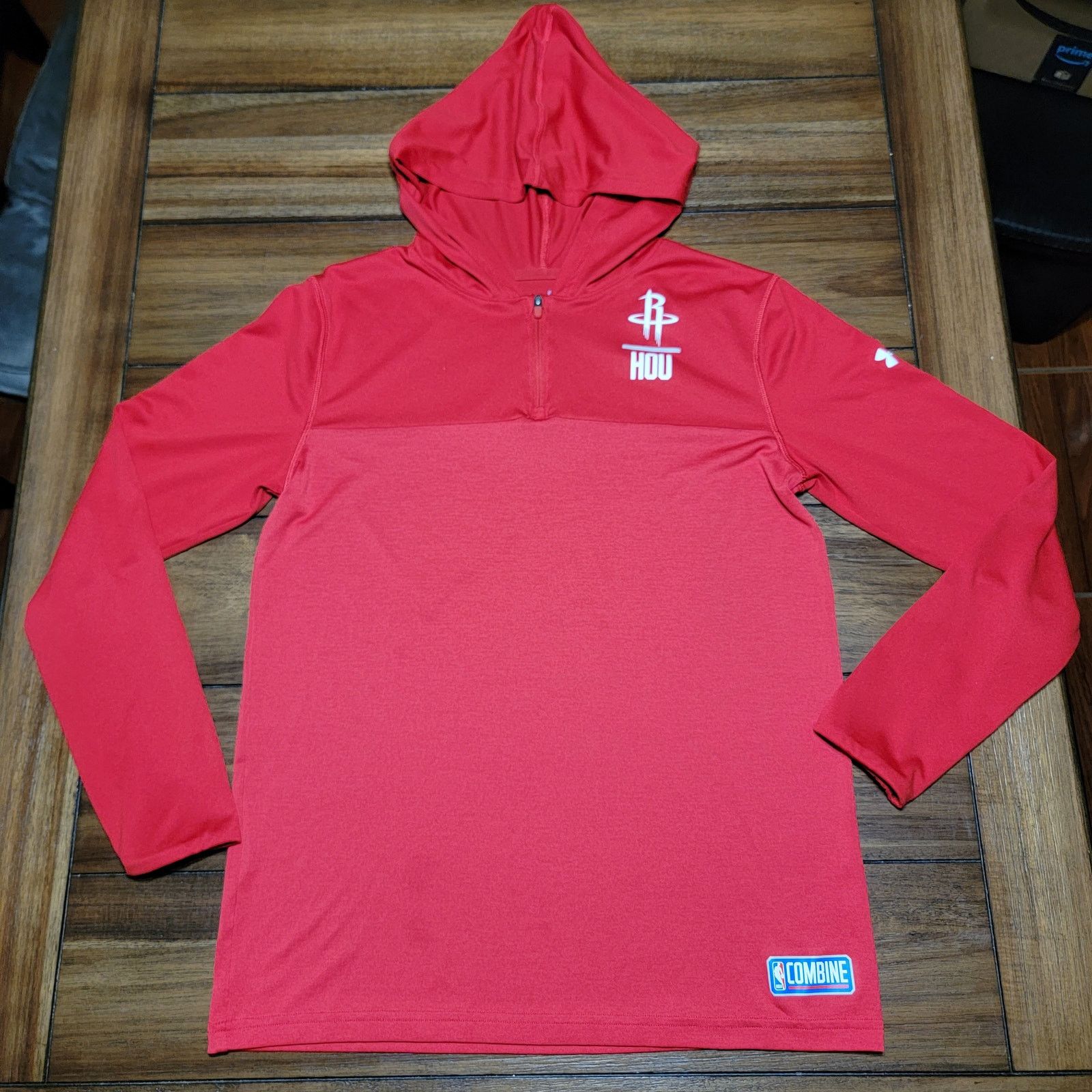 Under Armour NBA Under Armour Hooded LS Tee "HOU Rockets" -Size Adult S-M Size S / US 4 / IT 40 - 1 Thumbnail
