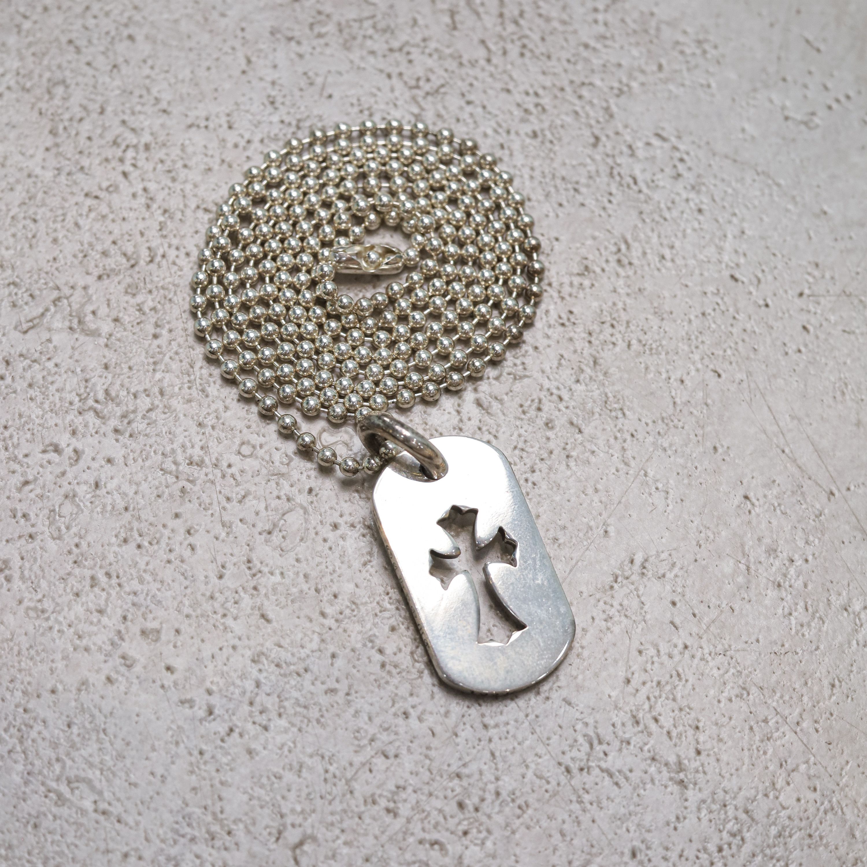 Chrome Hearts Chrome Hearts Dog Coss sliver necklace Size ONE SIZE - 7 Thumbnail