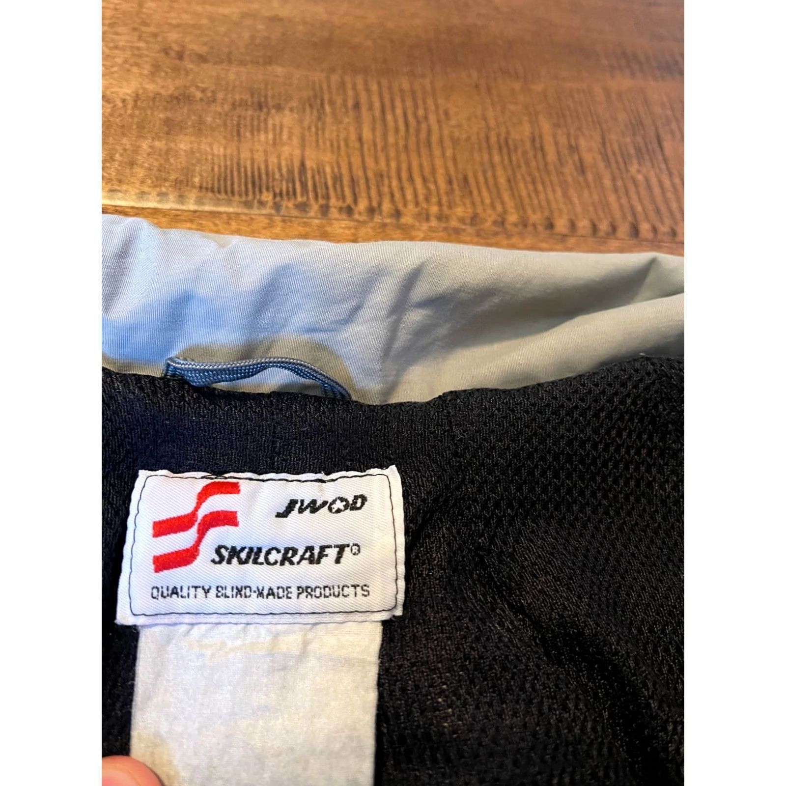 Vintage U.S. Army Skilcraft Windbreaker Jacket Gray Large L Mens Casual Full Zip Track Size US L / EU 52-54 / 3 - 4 Thumbnail