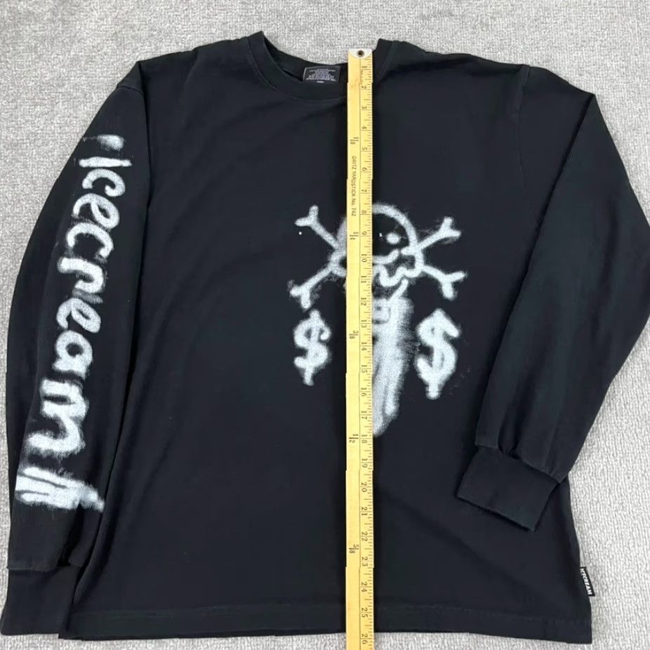 Vintage VINTAGE Billionaire Boys Club BBC Icecream Graphic T-Shirt Men Medium Black Spray Paint Logo 2010s Size US M / EU 48-50 / 2 - 6 Thumbnail