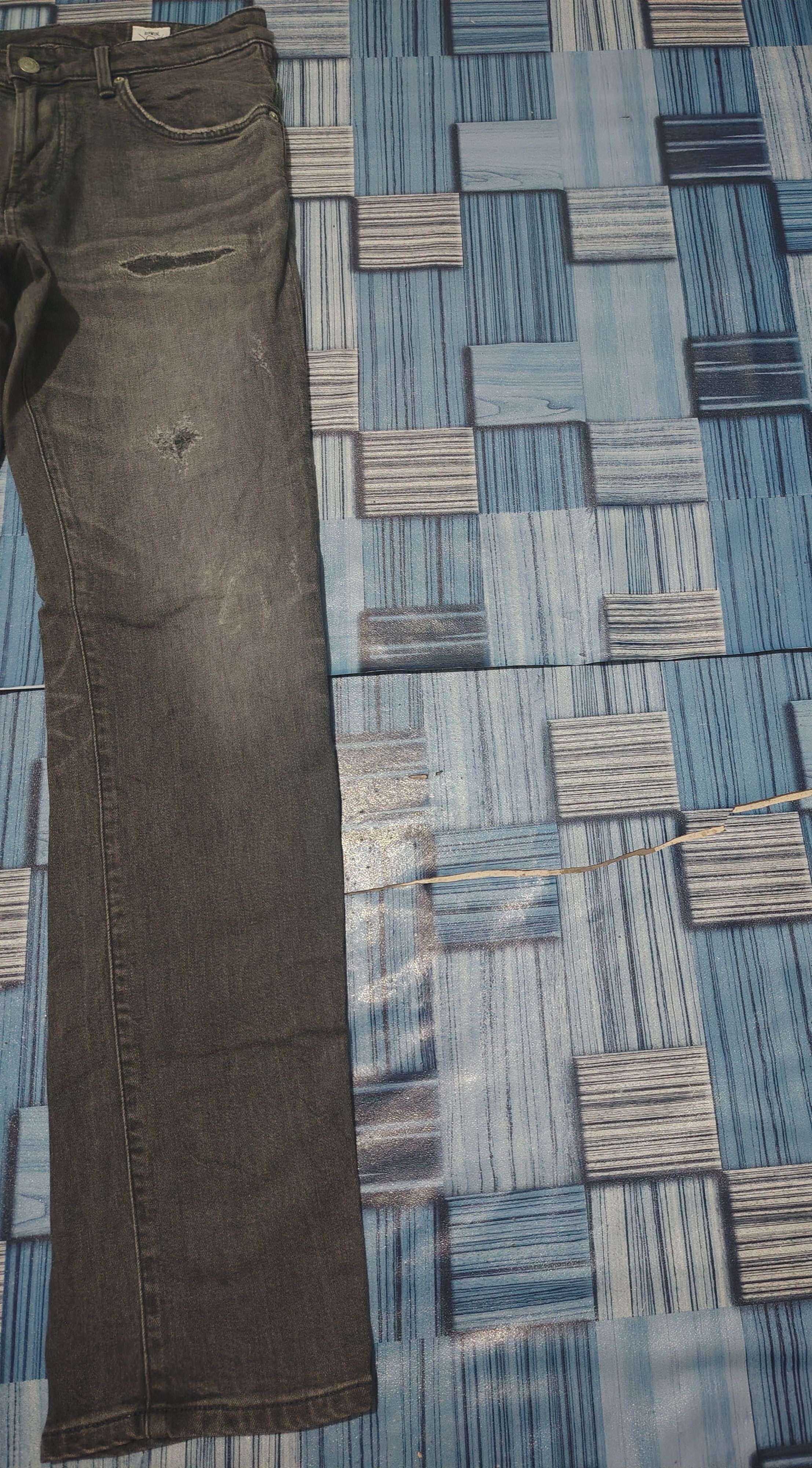 If Six Was Nine Japanese Edwin stretch Distressed Jeans Size US 31 - 4 Thumbnail