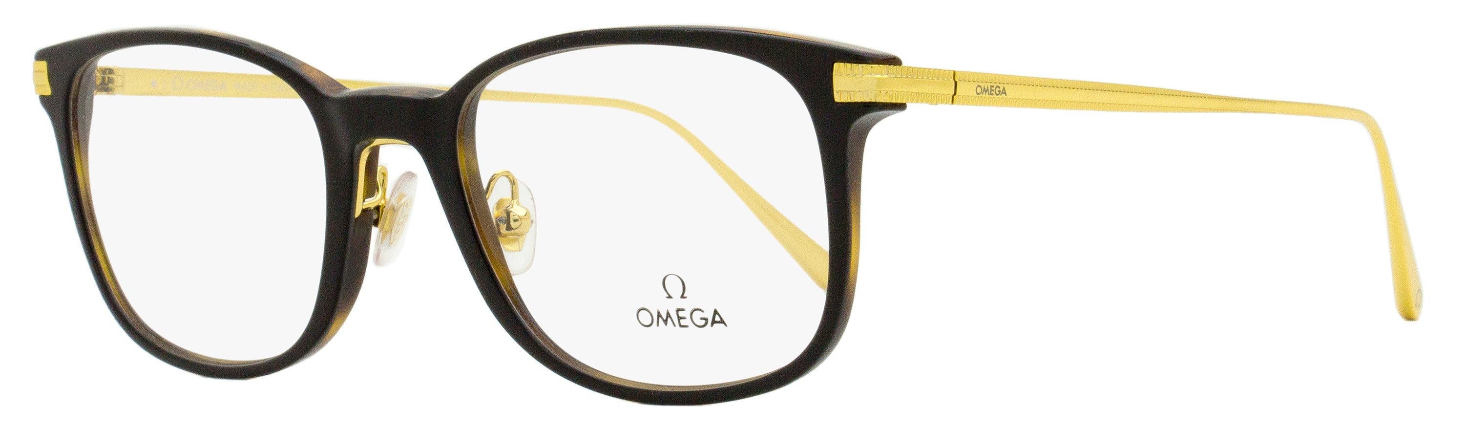 OM5039 Rectangular Eyeglasses 005 Black/Havana/Gold 53mm