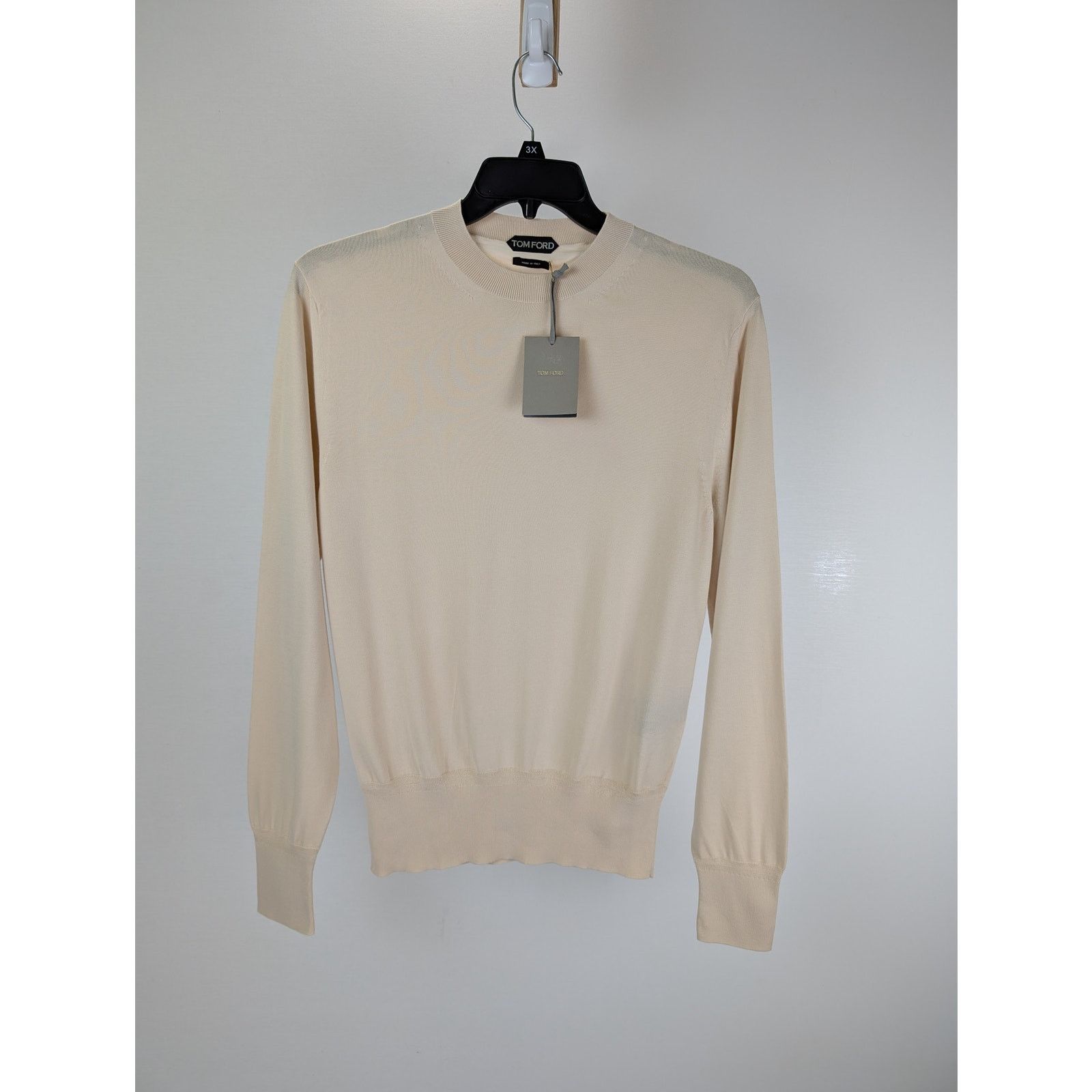 Tom Ford o1rshd1 Q:2 / Sweatshirt in Beige Size US M / EU 48-50 / 2 - 8 Thumbnail