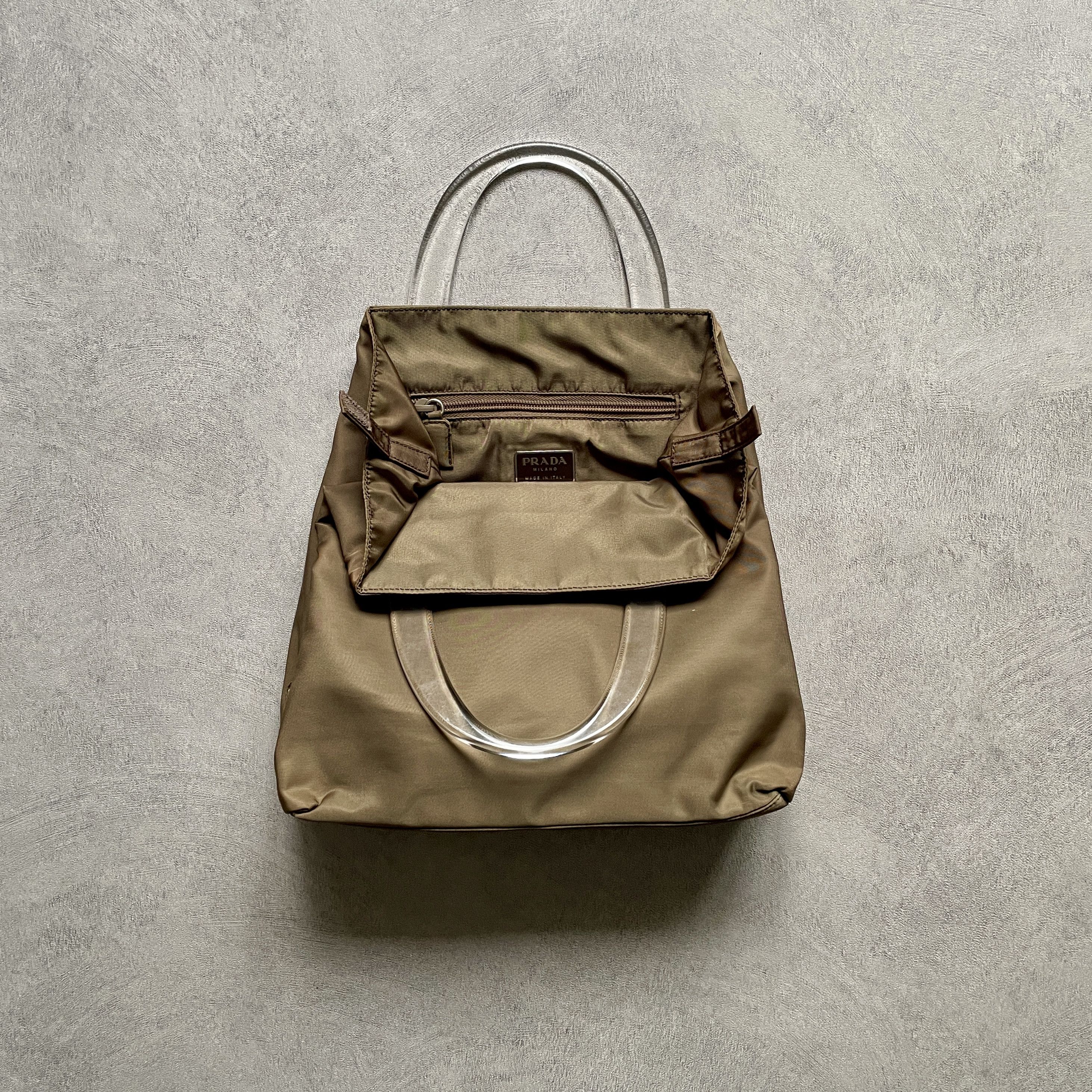 Prada Prada FW 1999 Nylon Khaki Size ONE SIZE - 14 Thumbnail