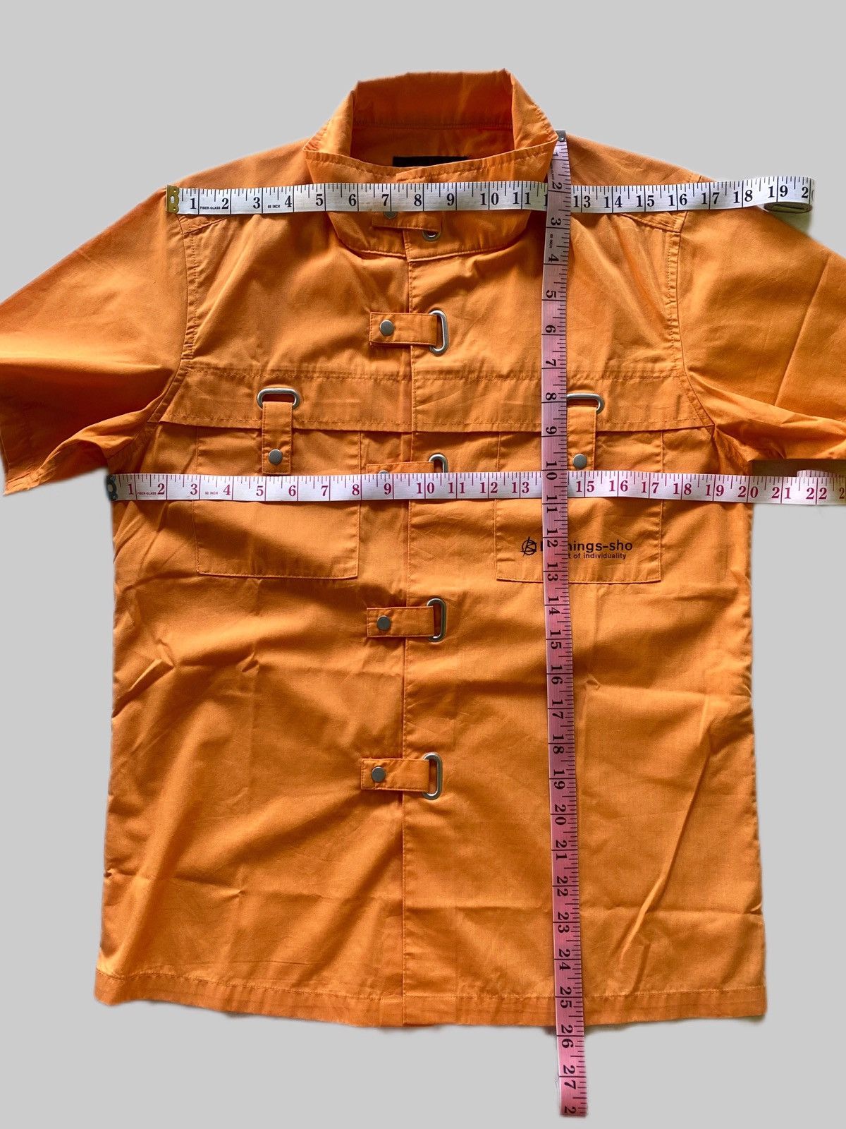 BERNINGS SHO Rare Bernings-sho Bondage Buckle Work Shirt Size US M / EU 48-50 / 2 - 6 Thumbnail