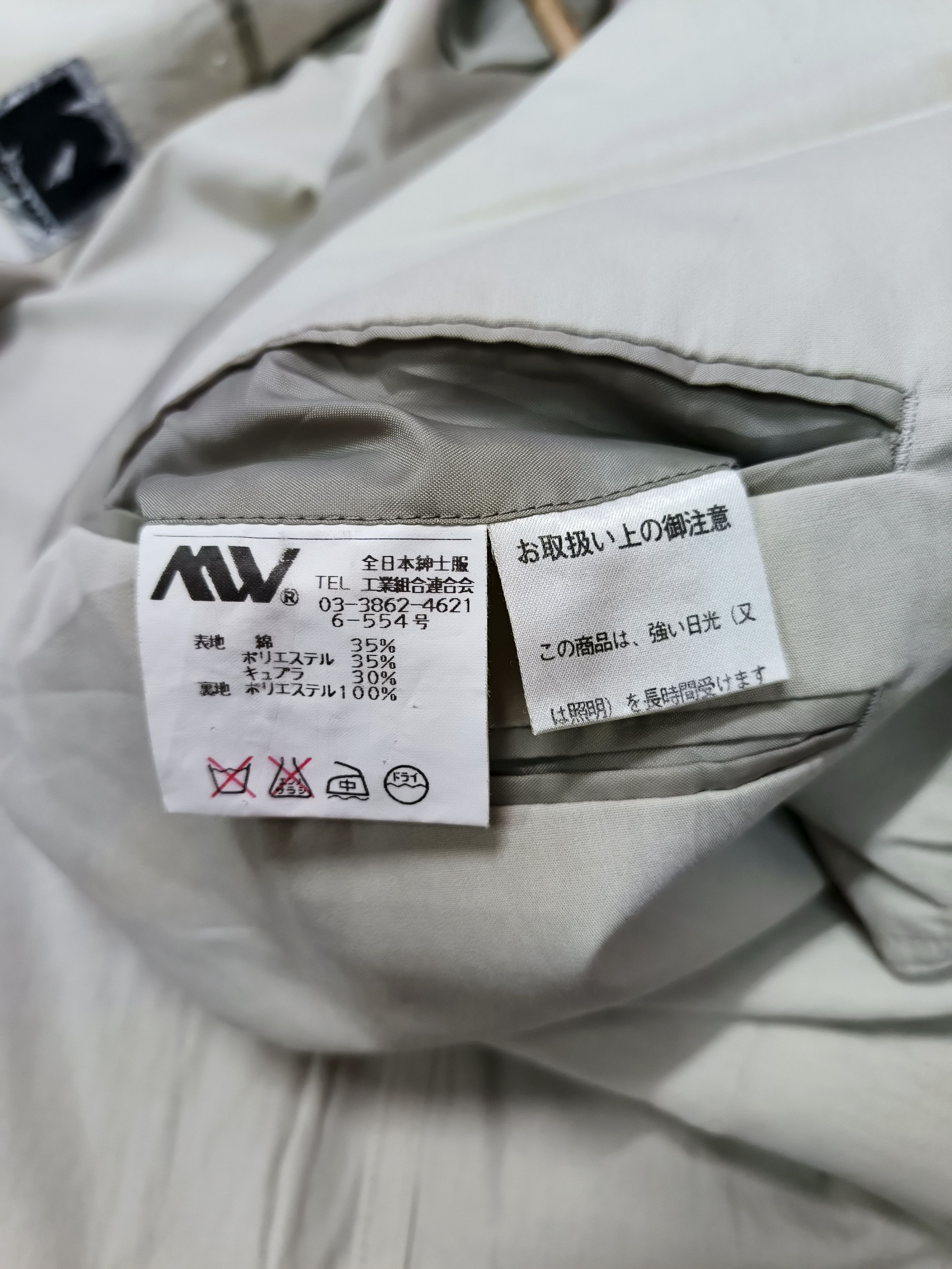 Kansai Yamamoto KANSAI MAN BLAZER JACKET Size 44R - 9 Thumbnail