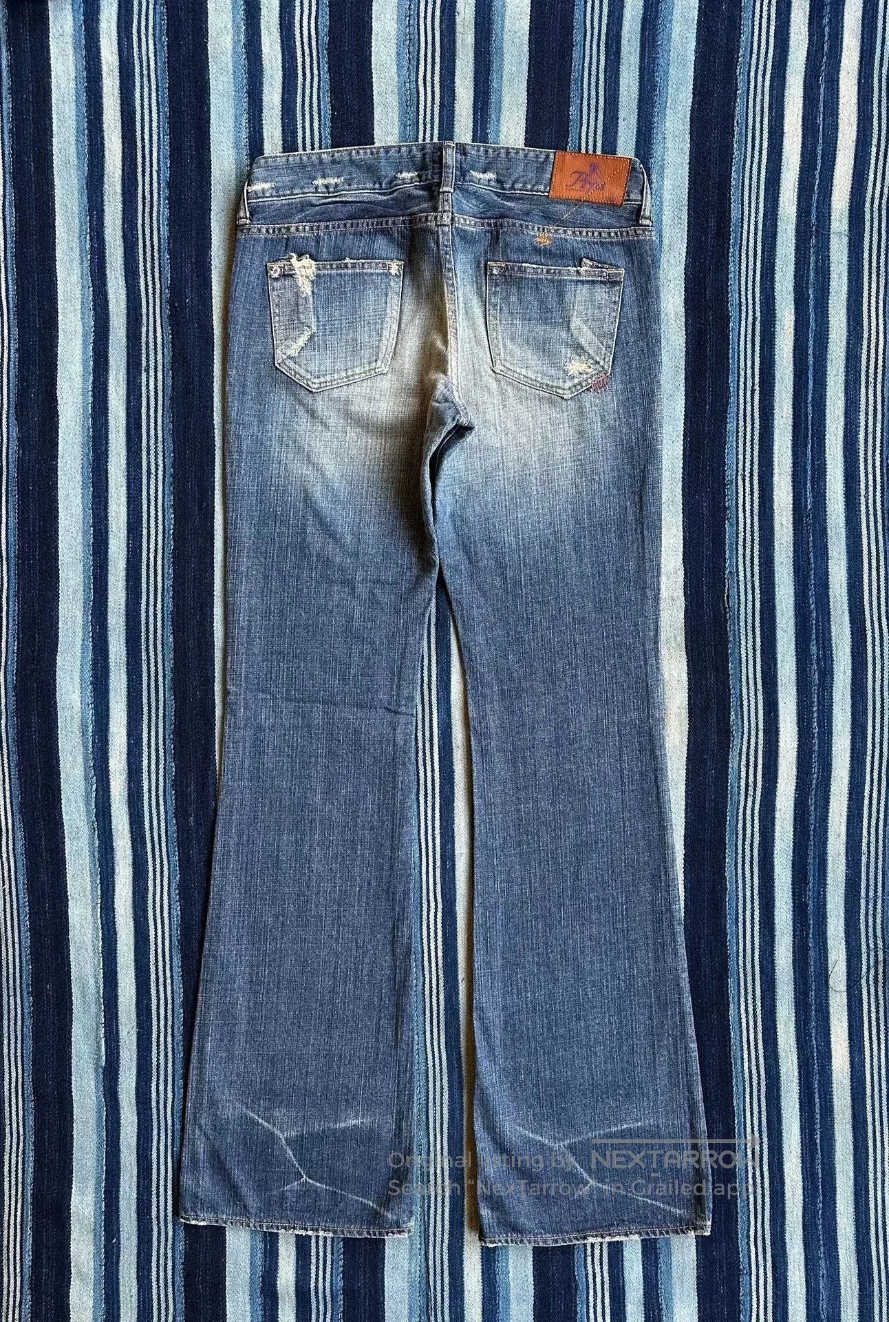 Prps prps women's low-rise flared jeans. Size 30" / US 8 / IT 44 - 2 Thumbnail