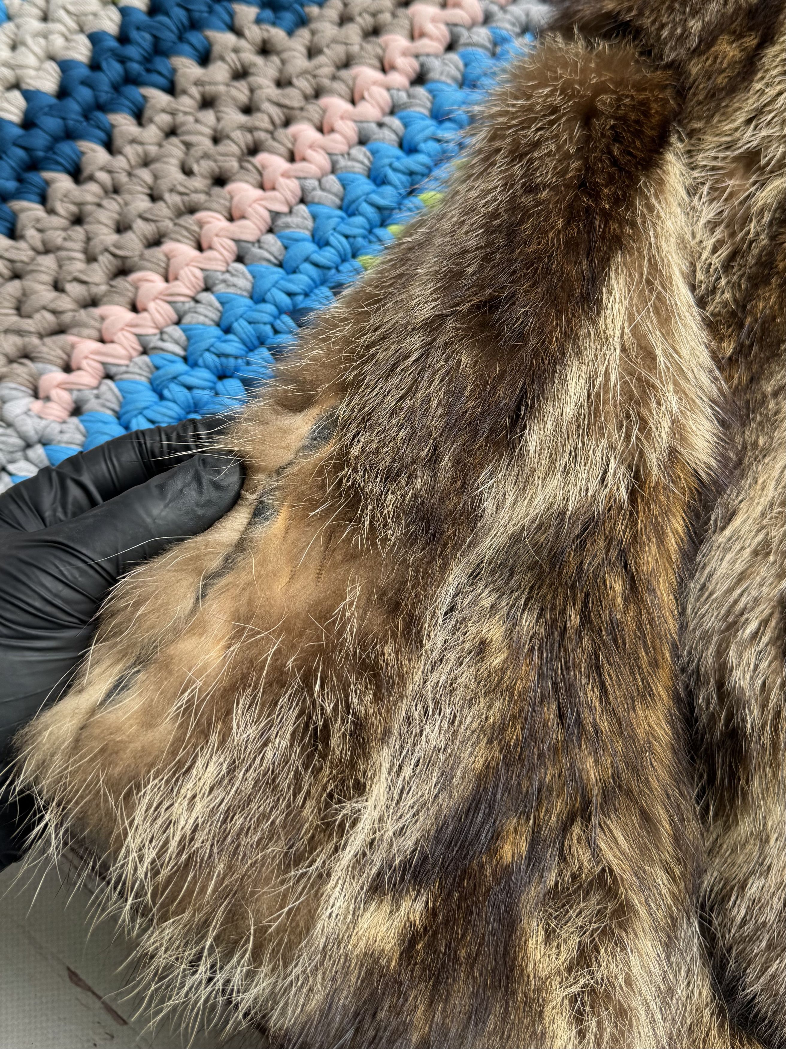 Japanese Brand Vintage Real Fur/Leather Coat (D15) Size M / US 6-8 / IT 42-44 - 6 Thumbnail
