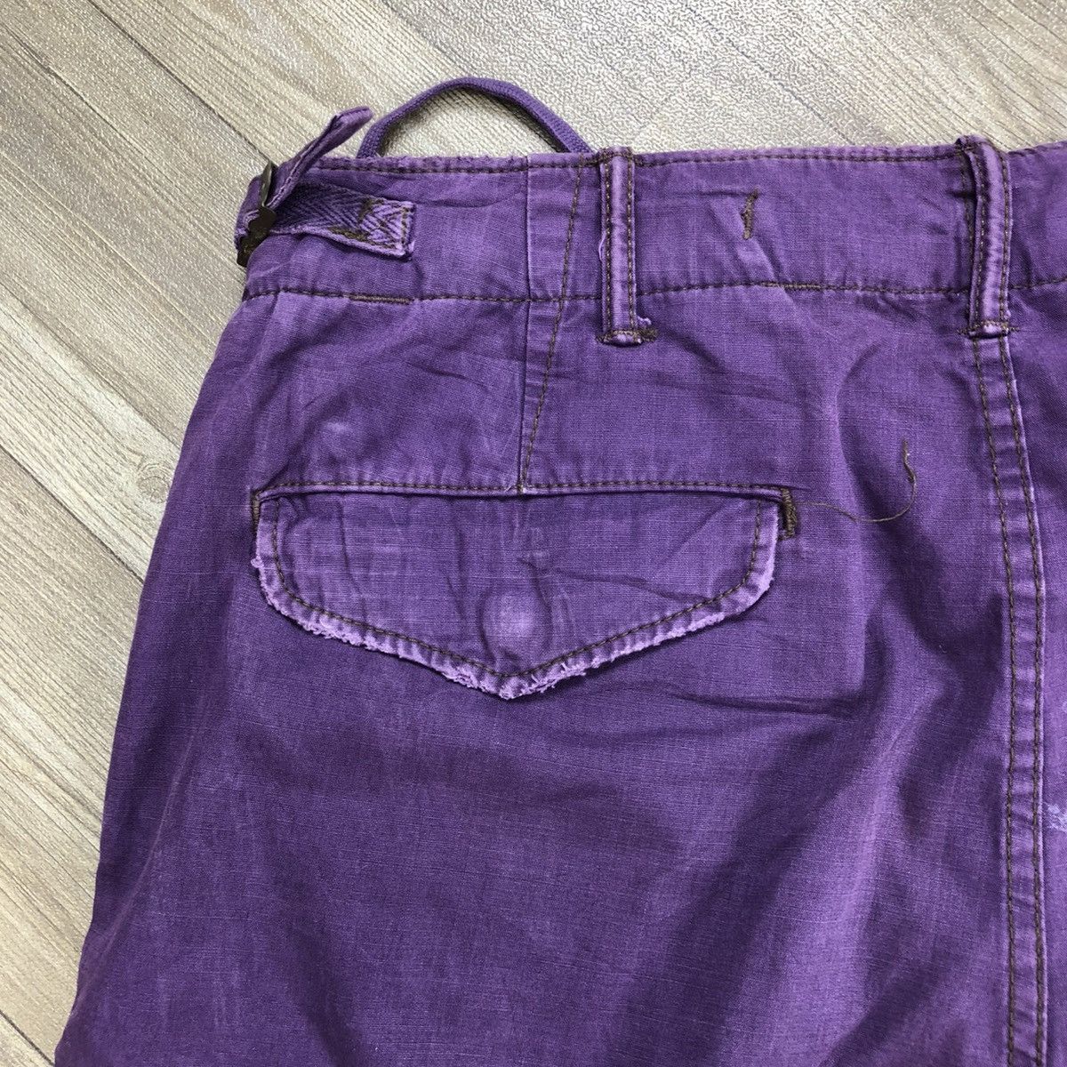 Polo Ralph Lauren Vintage Polo Ralph Lauren Military Bondage Cargo Shorts Size US 32 / EU 48 - 11 Thumbnail