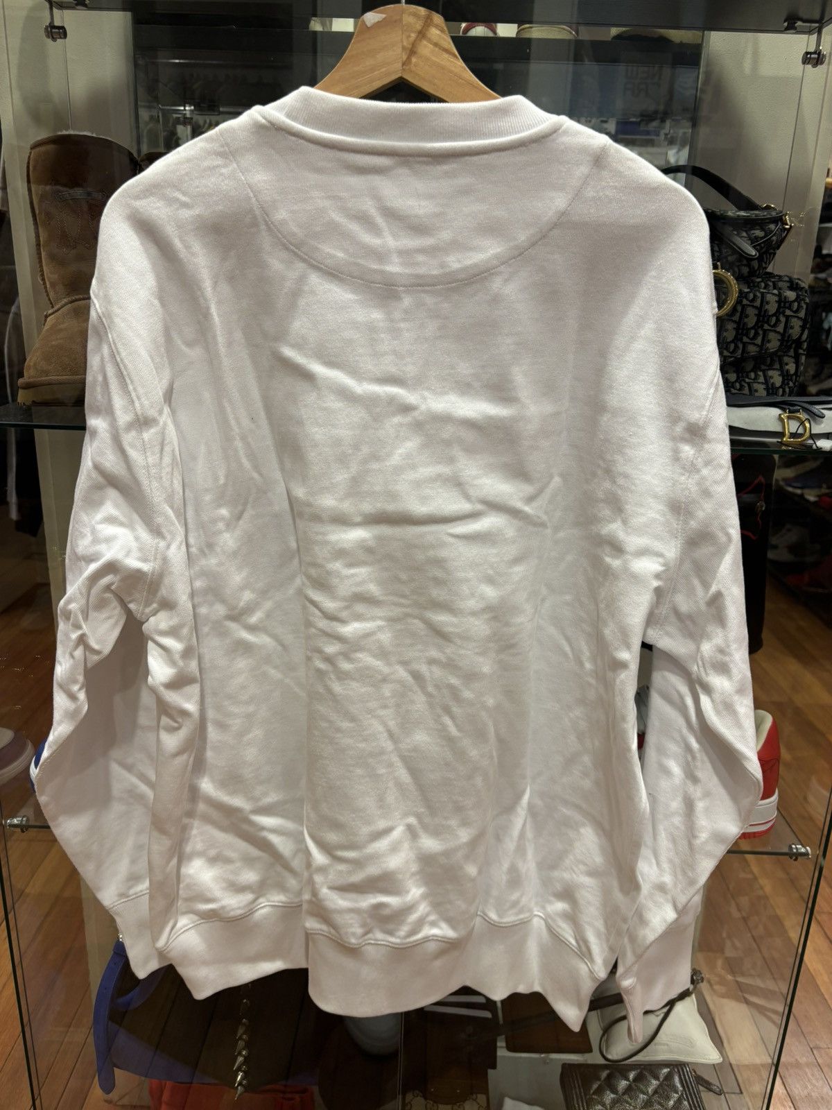 Palace Palace Shopping Experience Crew White Size US XL / EU 56 / 4 - 2 Thumbnail