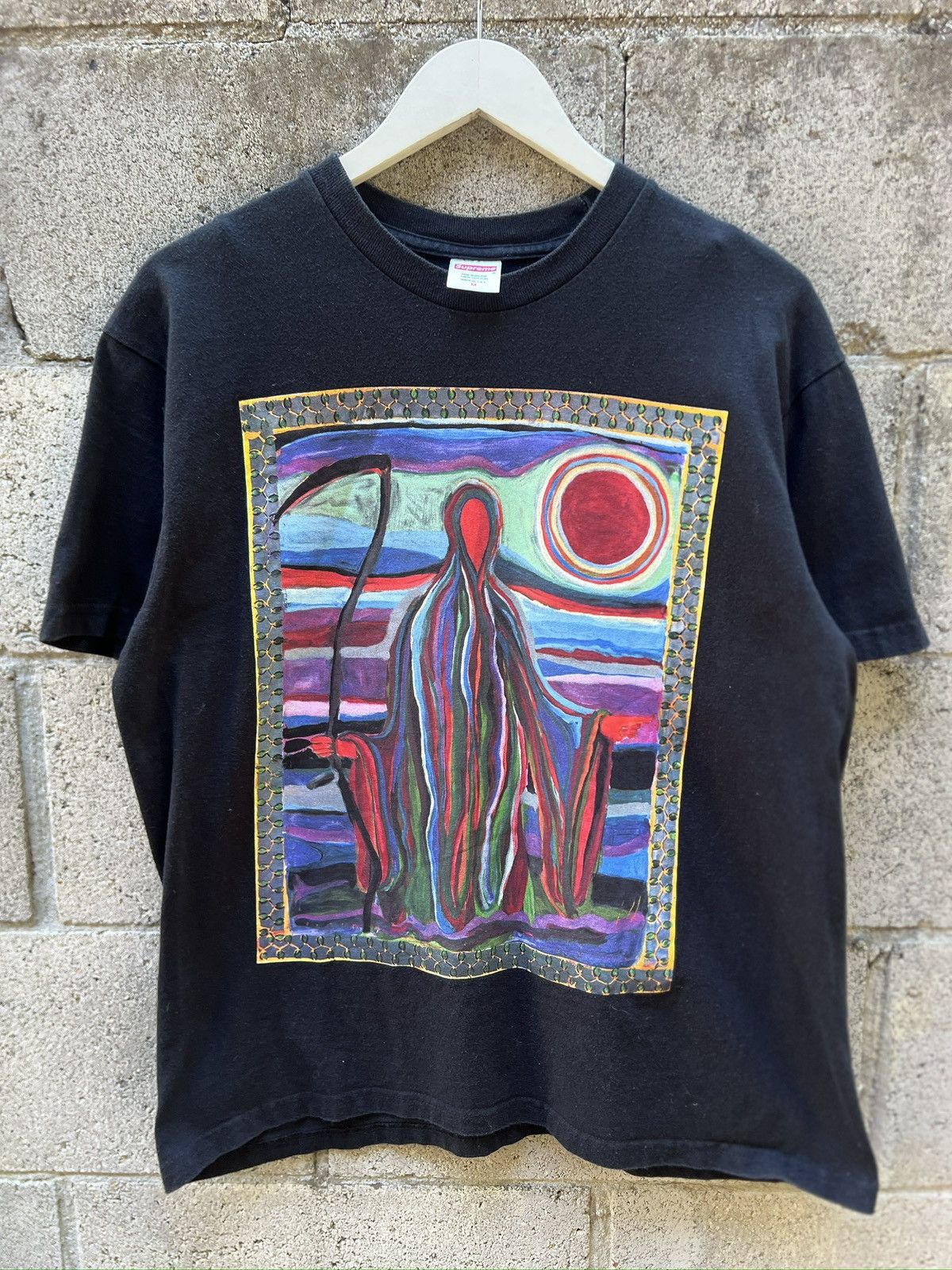 Supreme Supreme X Josh Smith Reaper Tee SS19 Size US M / EU 48-50 / 2 - 2 Thumbnail