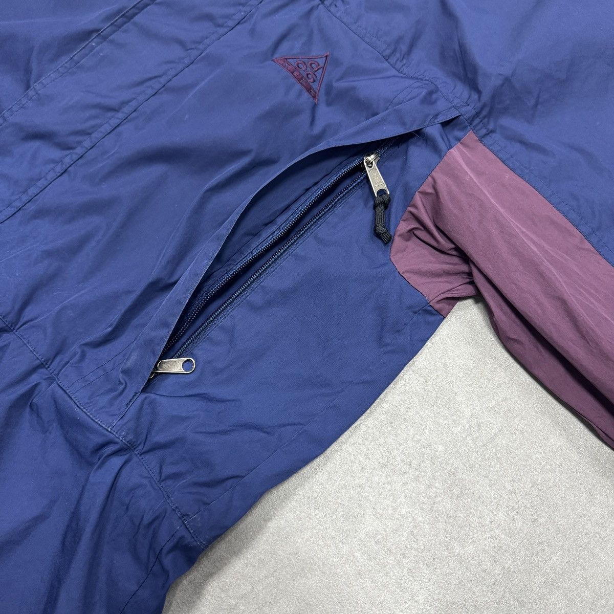 Nike ACG Vintage Nike ACG Spell Out Swoosh F.I.T. Windbreaker Jacket Size US M / EU 48-50 / 2 - 12 Thumbnail
