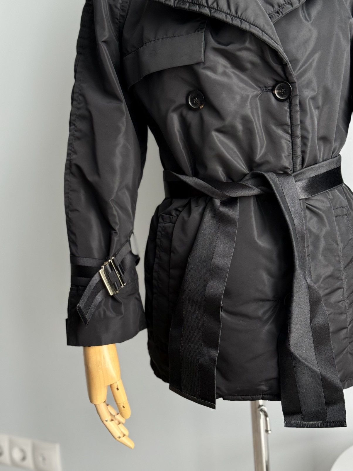 Gucci GUCCI By Tom Ford Era FW 2001 Fur Rabbit Coat Belted Size M / US 6-8 / IT 42-44 - 8 Thumbnail