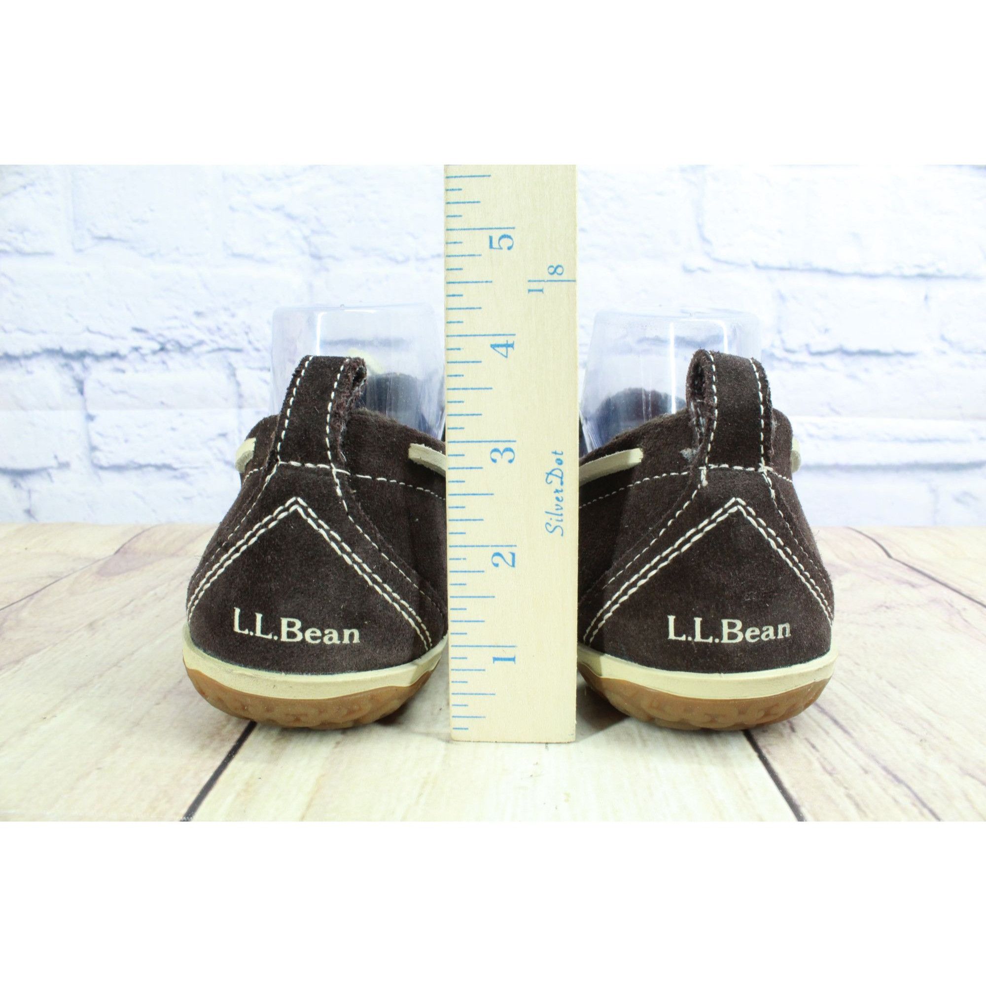 L.L. Bean LL Bean Women's Plaid-Lined Moccasin Slippers Size US 9 / IT 39 - 6 Thumbnail