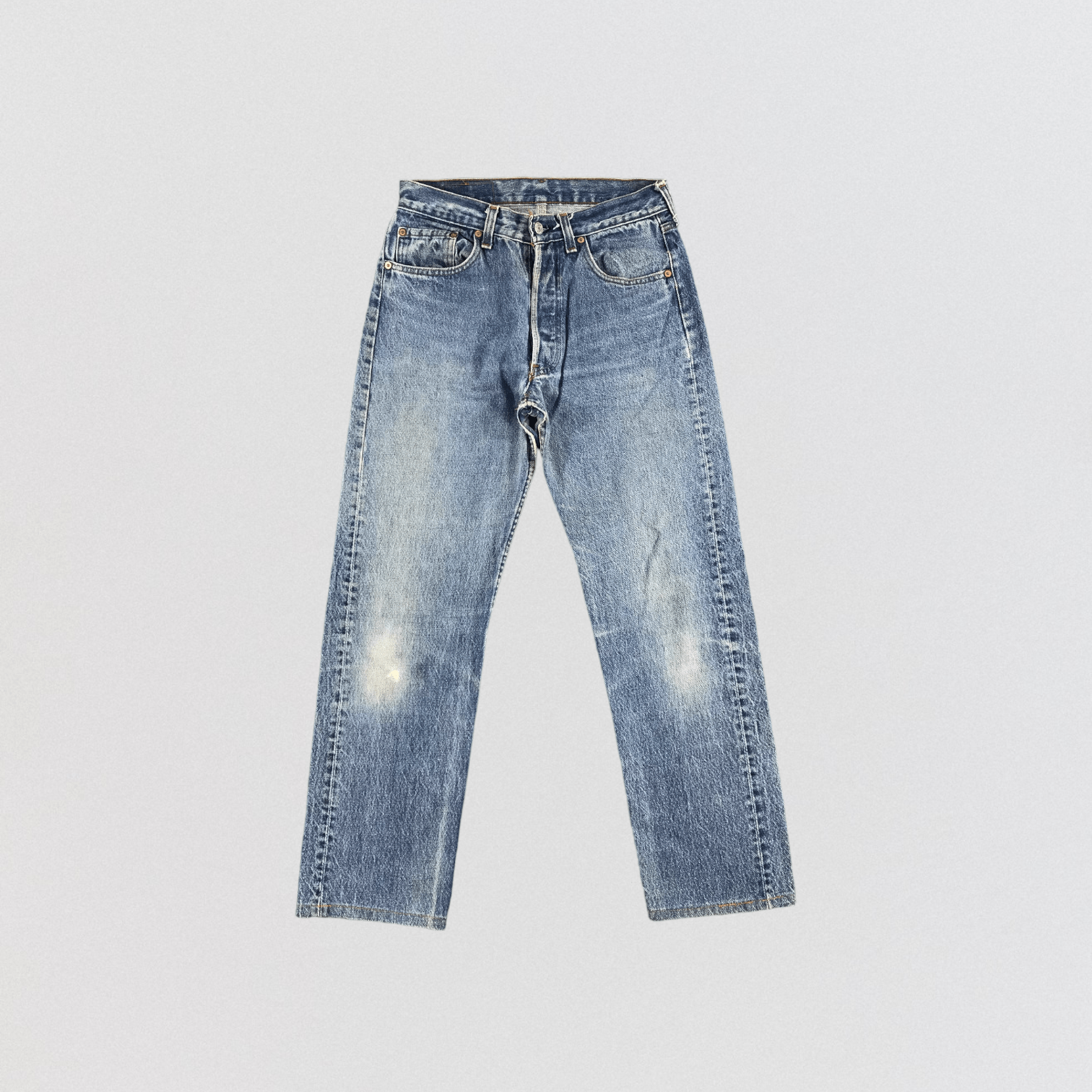 80s Vintage Blue Wash Levis 501 Jeans-JM2081