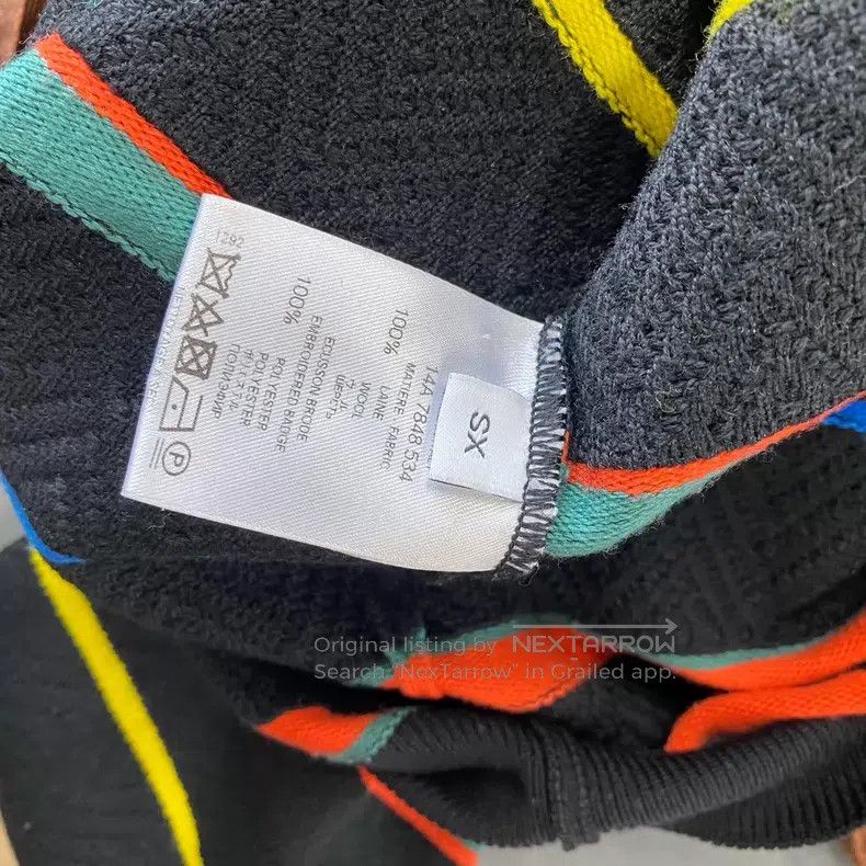 Givenchy Givenchy Colorful striped knit round-neck Size US XS / EU 42 / 0 - 4 Thumbnail