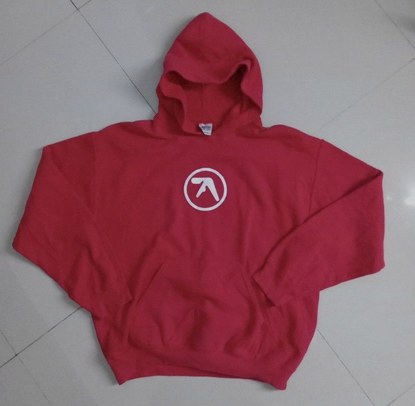 Gildan × Vintage 00s Aphex Twin Reprint Hoodie Size US M / EU 48-50 / 2 - 1 Thumbnail