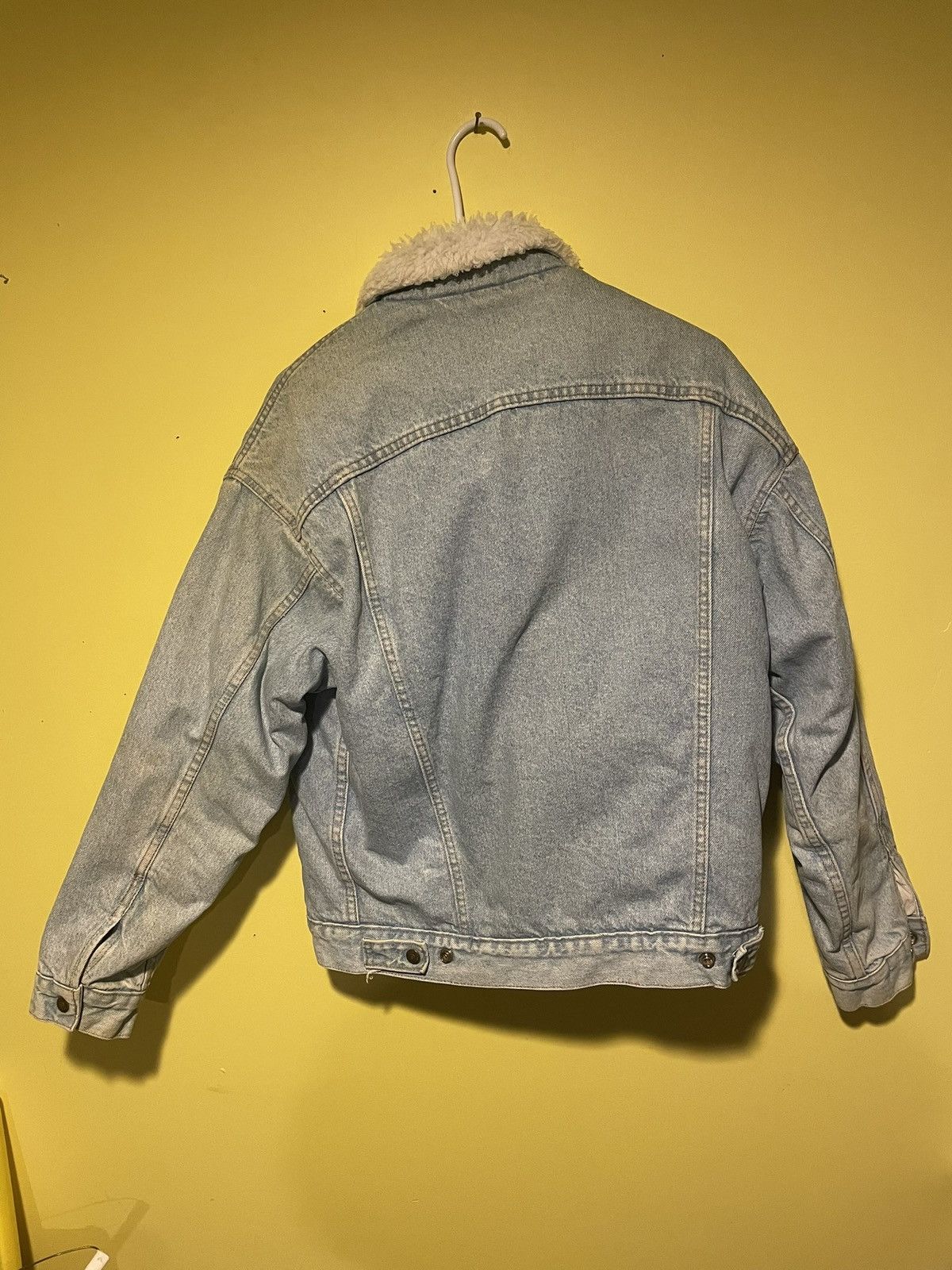 Levi's × Vintage RARE Vintage 70s-80s Levi’s Sherpa Lined Trucker Jacket Size US M / EU 48-50 / 2 - 9 Thumbnail