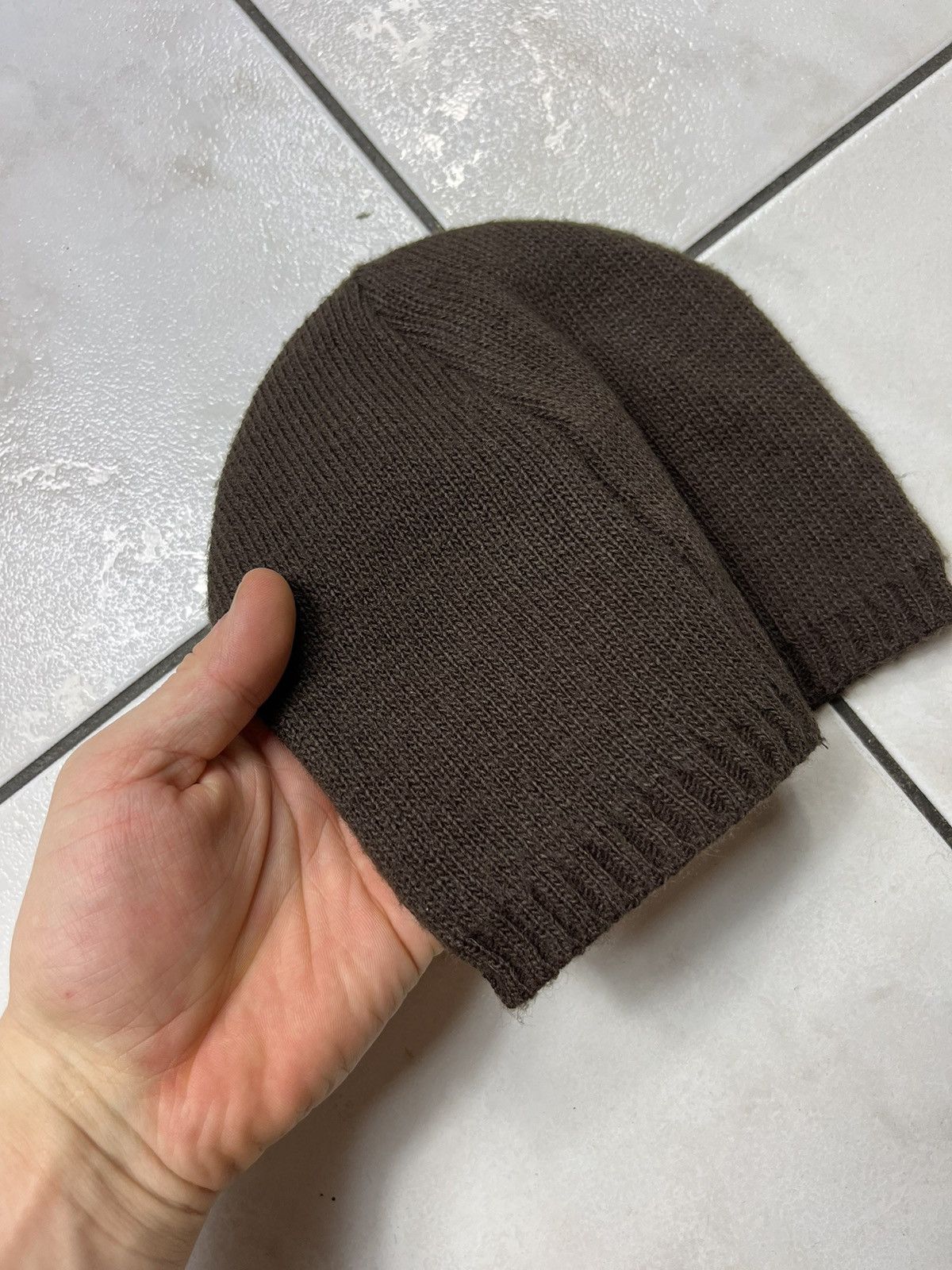 Diesel × Vintage Vintage Diesel y2k beanie knitted big logo cap hat Size ONE SIZE - 9 Thumbnail
