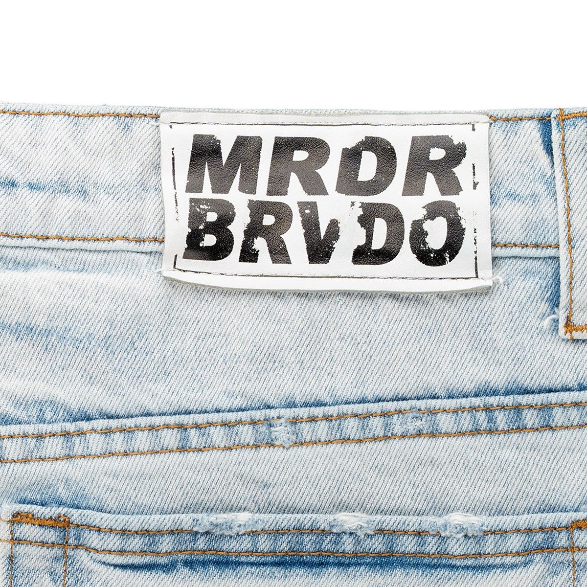 Who Decides War Flower Jeans Light Indigo Size US 34 / EU 50 - 4 Thumbnail