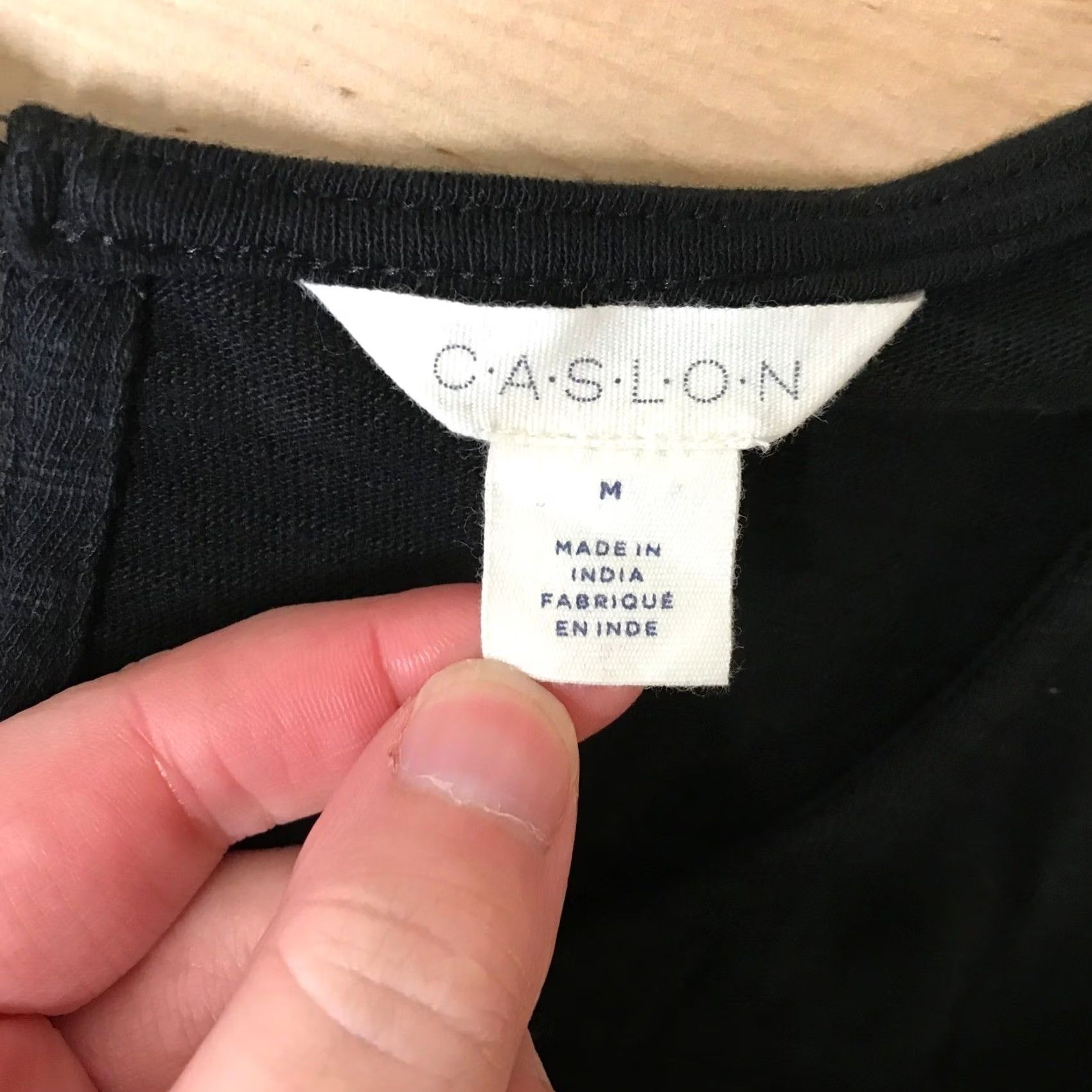 Vintage Caslon Womens Black Tiered Sleeveless Maxi Dress Drawstring Waist CN471772MI M Size M / US 6-8 / IT 42-44 - 7 Thumbnail