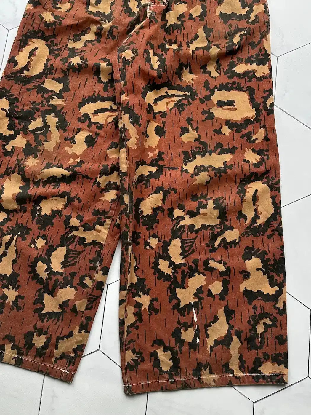 Japanese Brand Vintage Parachute Printed Pants E2 Size 25" / US 0 / IT 36 - 4 Thumbnail