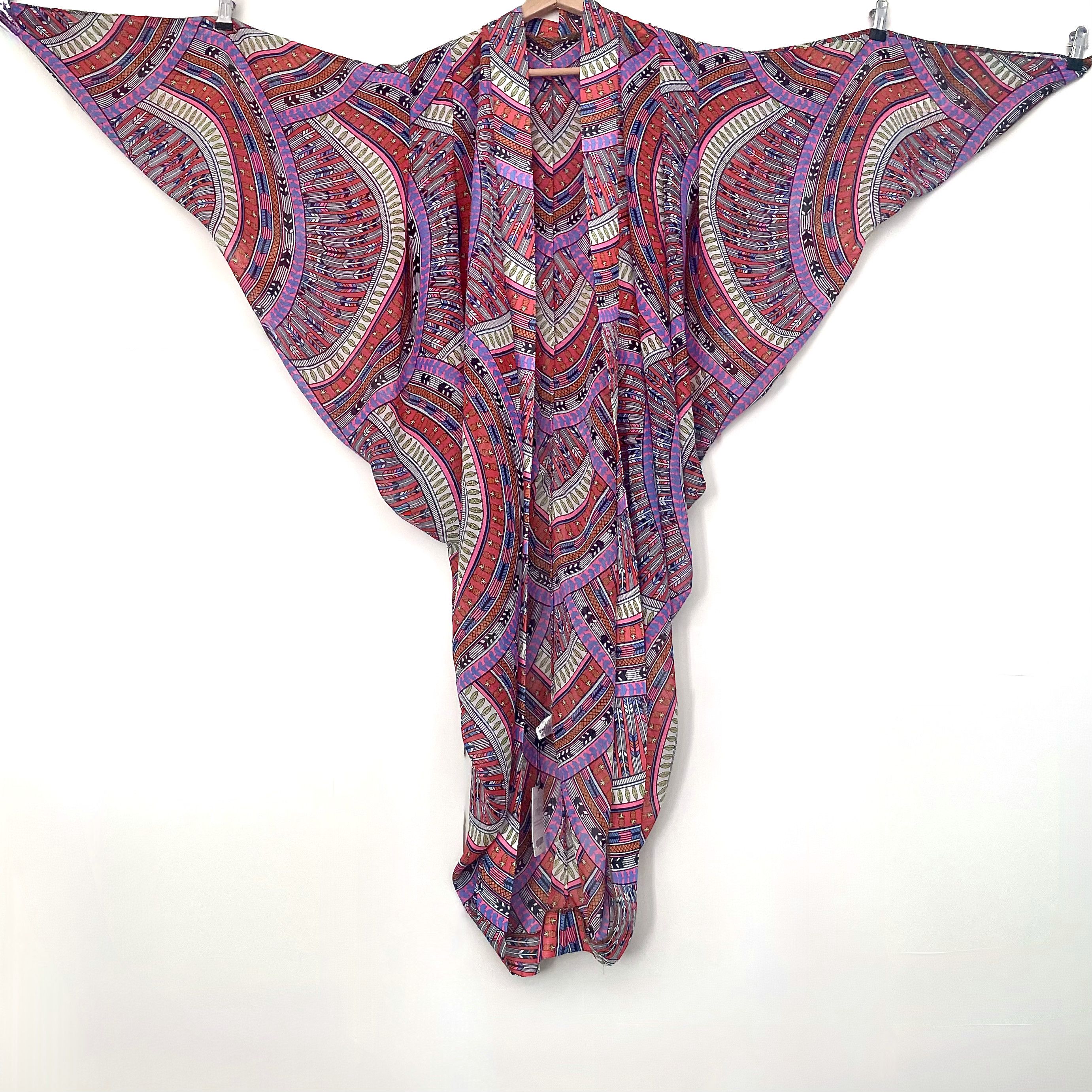Mara Hoffman Mara Hoffman Rainbow Cocoon Duster / Beach Cover-up Size ONE SIZE - 5 Thumbnail