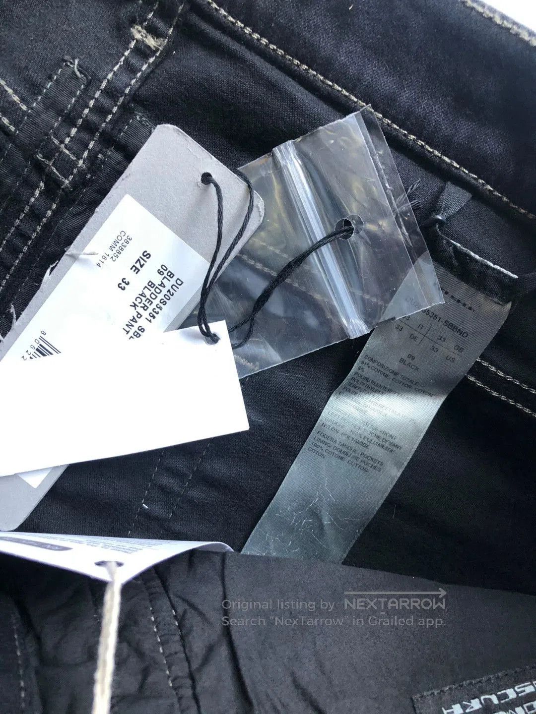 Rick Owens Rick Owens RO 20SS Waxed Pocket Pants. Size US 33 - 4 Thumbnail