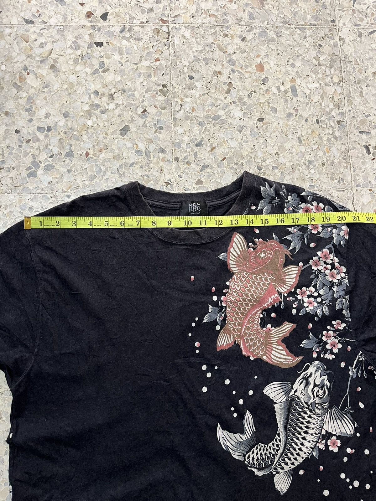 Karakuri Tamashii RARE Overprint Japanese Traditional Art Koi Fish Wagara Size US XL / EU 56 / 4 - 11 Thumbnail