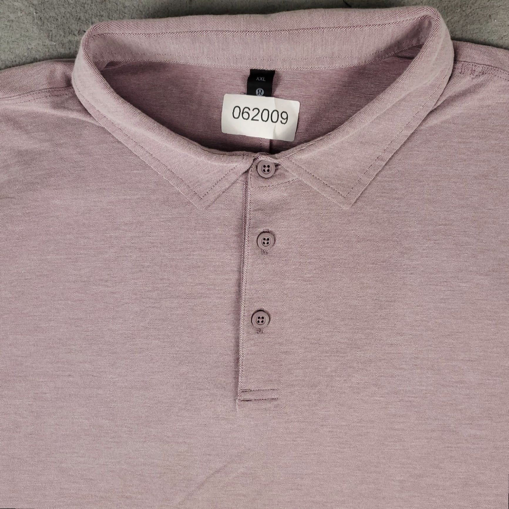 Lululemon Lululemon Shirt 2XL Red Polo Short Sleeve Golf Active Tech Mens Size US L / EU 52-54 / 3 - 2 Thumbnail