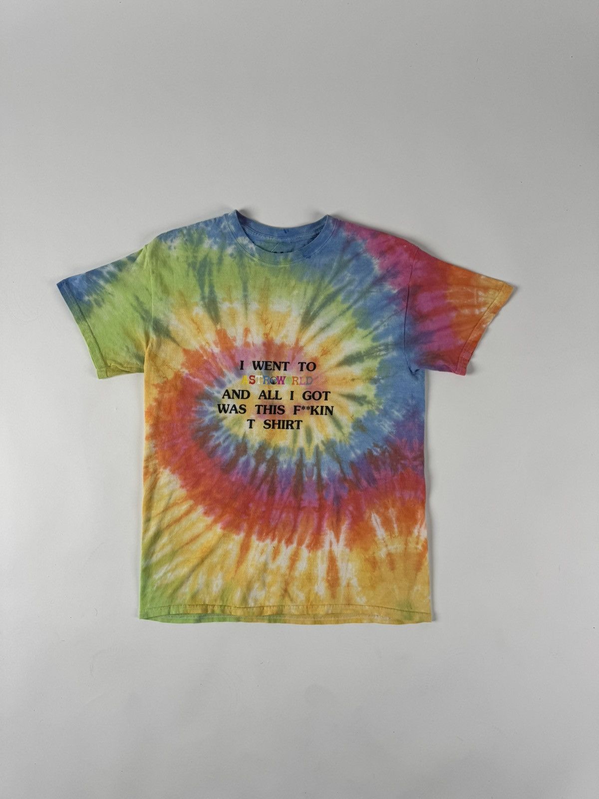 Travis Scott Astroworld Wish You Were Here Tie Dye