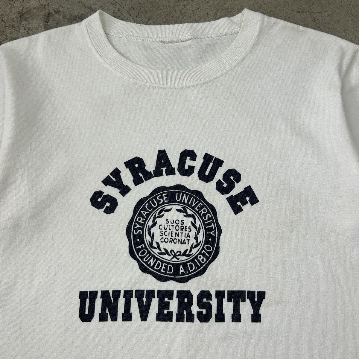 Vintage 60s Syracuse University Size US M / EU 48-50 / 2 - 8 Thumbnail