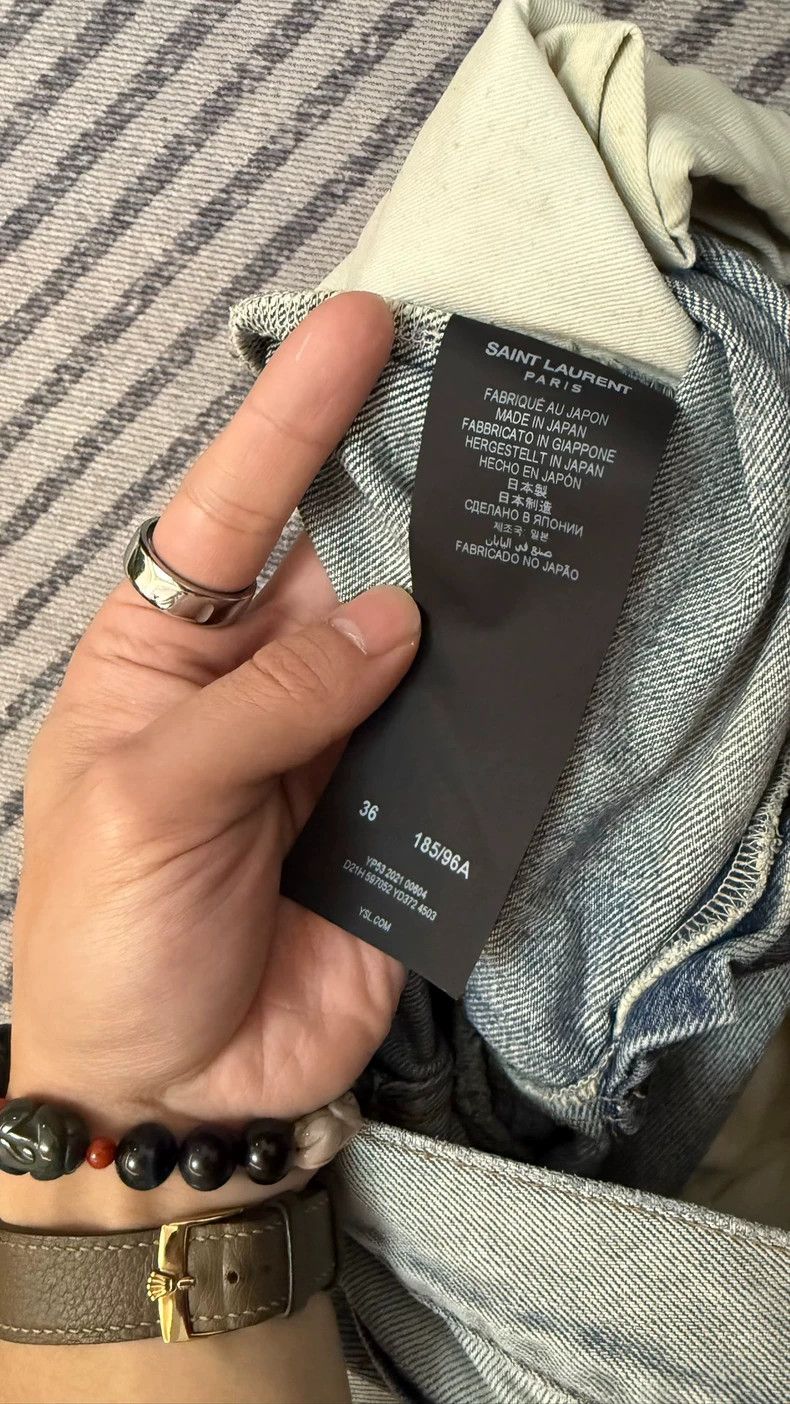 Saint Laurent Paris Saint laurent paris Washed Jeans 2506-Nextarrow Size US 36 / EU 52 - 3 Thumbnail