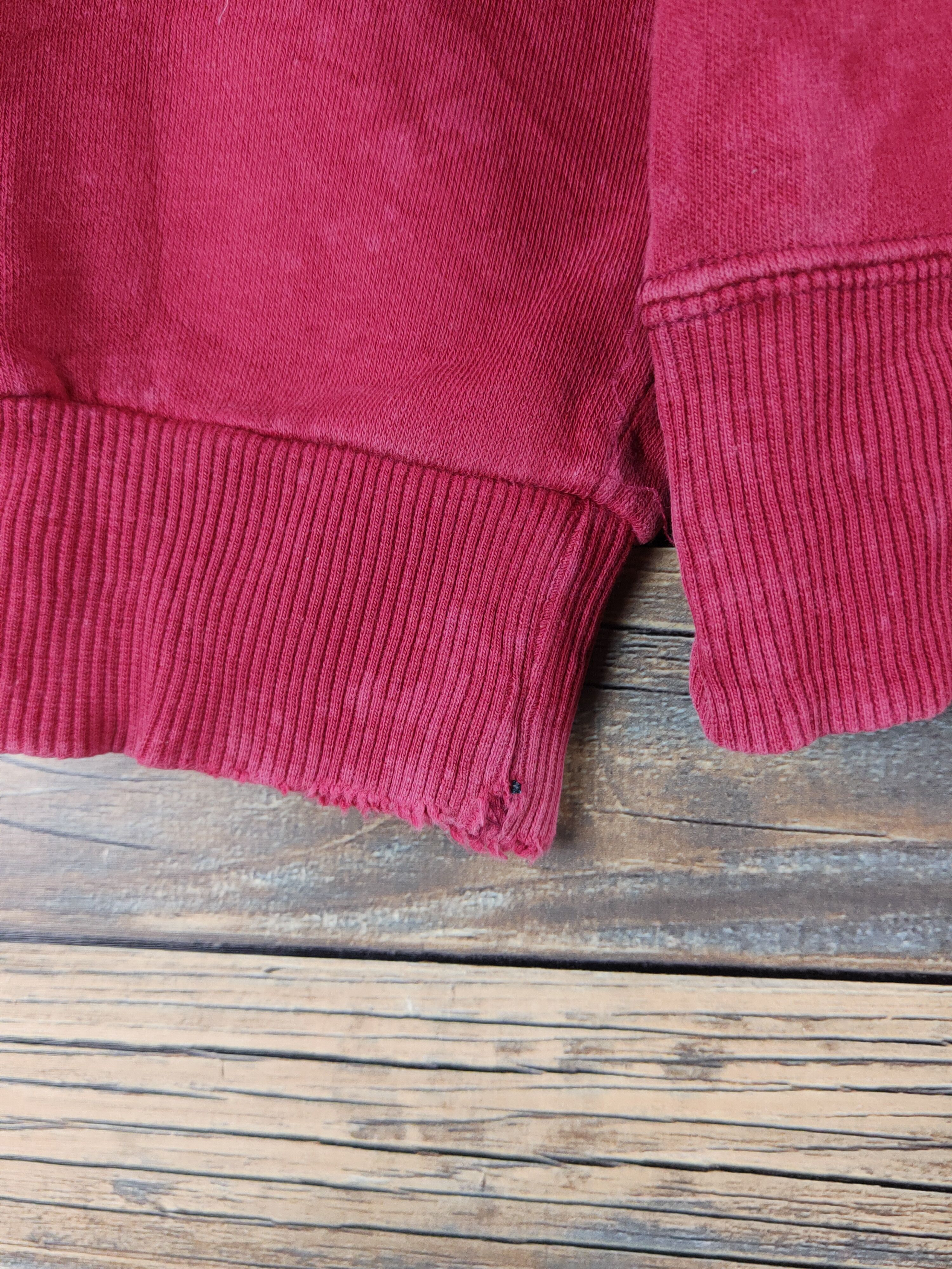 Japanese Brand × Kangol × Vintage Kangol Red Faded vintage Sweatshirts #W1931 Size US M / EU 48-50 / 2 - 10 Thumbnail