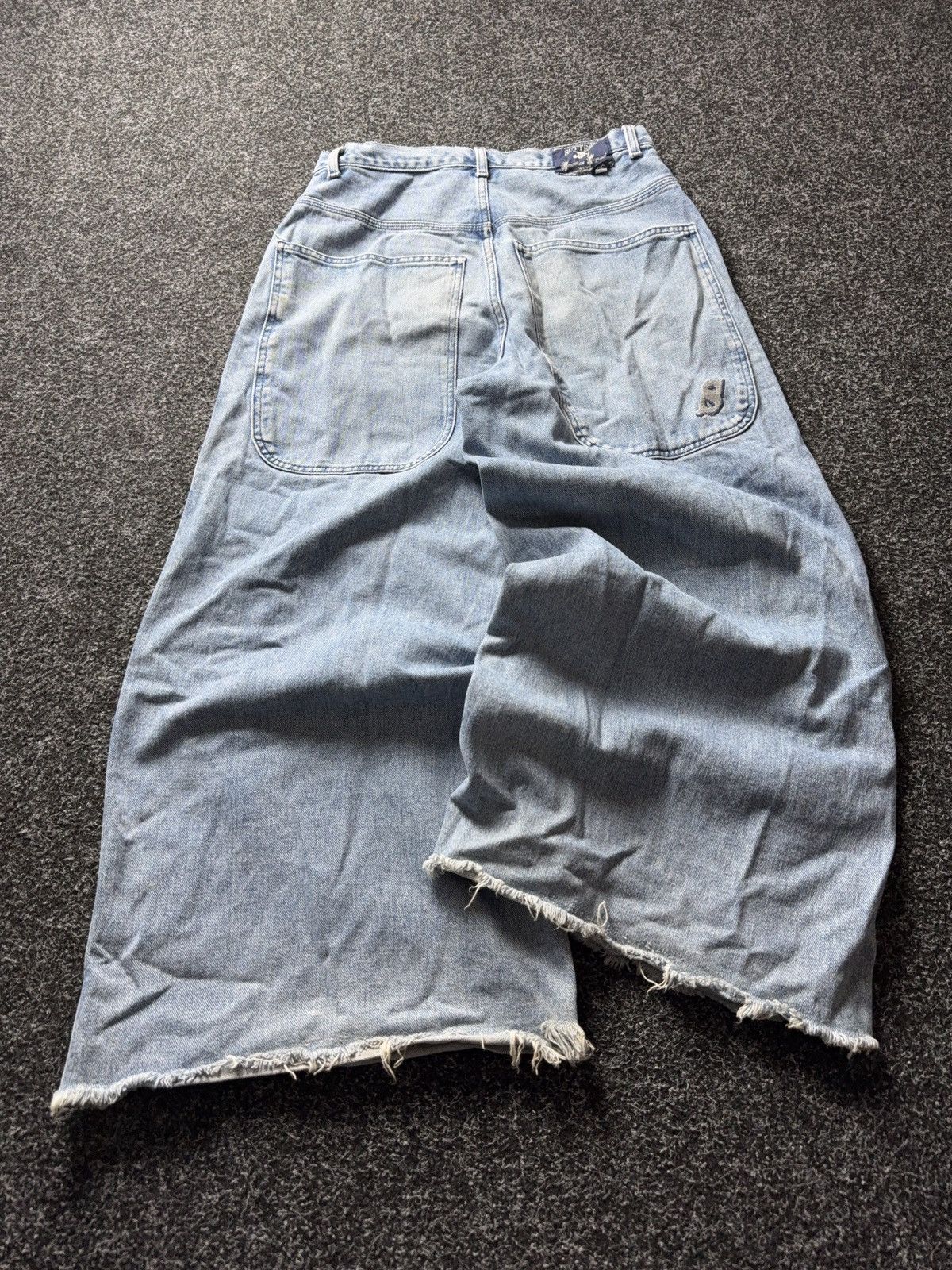 JNCO Vintage y2k ultra baggy wide leg SK8 00s JNCO Style jeans Size US 31 - 14 Thumbnail