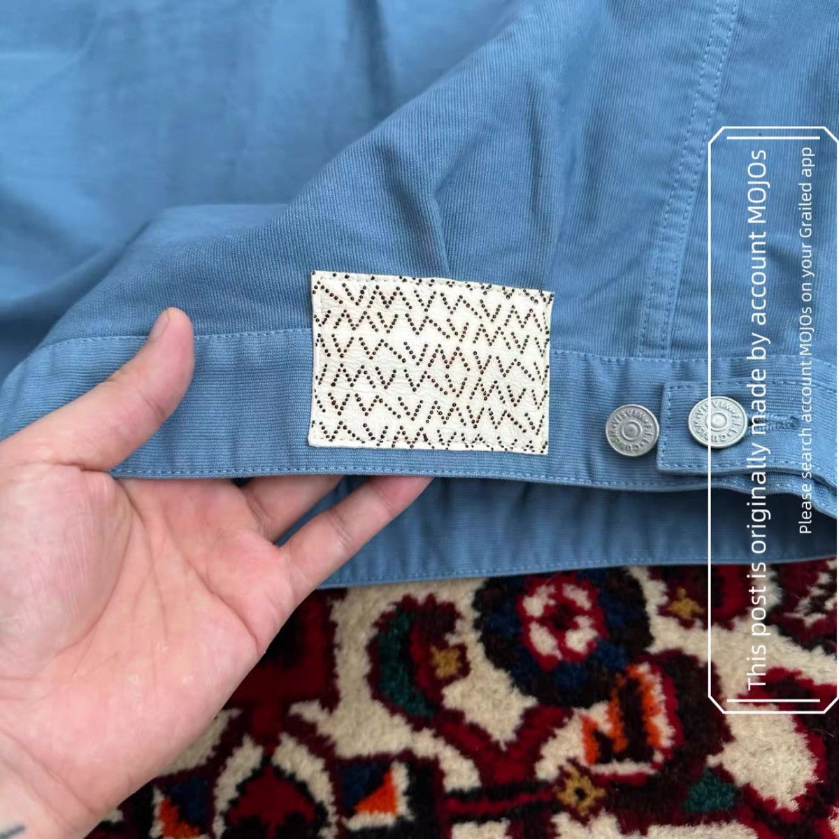 Visvim Sz 2 Visvim 17AW 101 Jumbo Blue Jacket mo.jos1517 Size US M / EU 48-50 / 2 - 8 Thumbnail