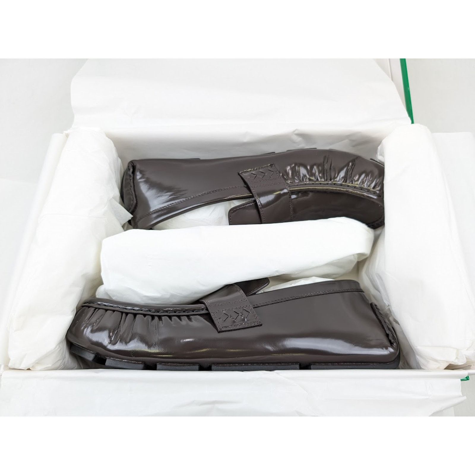 Bottega Veneta o1rshd1 Q:2 / Latex Lux Ride Loafers in Fondant Size US 12 / EU 45 - 21 Thumbnail