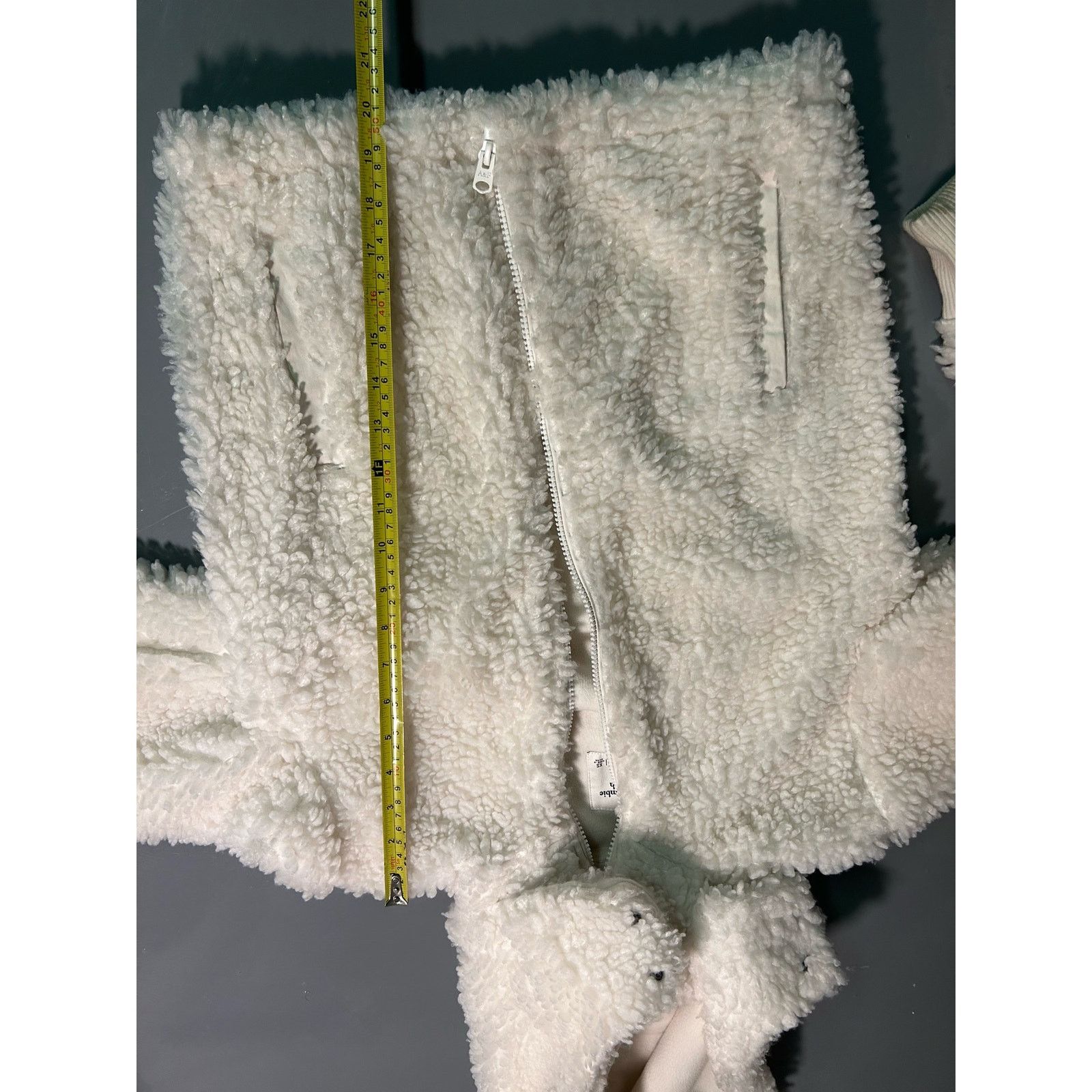 Abercrombie & Fitch Abercrombie & Fitch Sherpa Fleece Jacket Size XS Hooded Size XS / US 0-2 / IT 36-38 - 7 Thumbnail