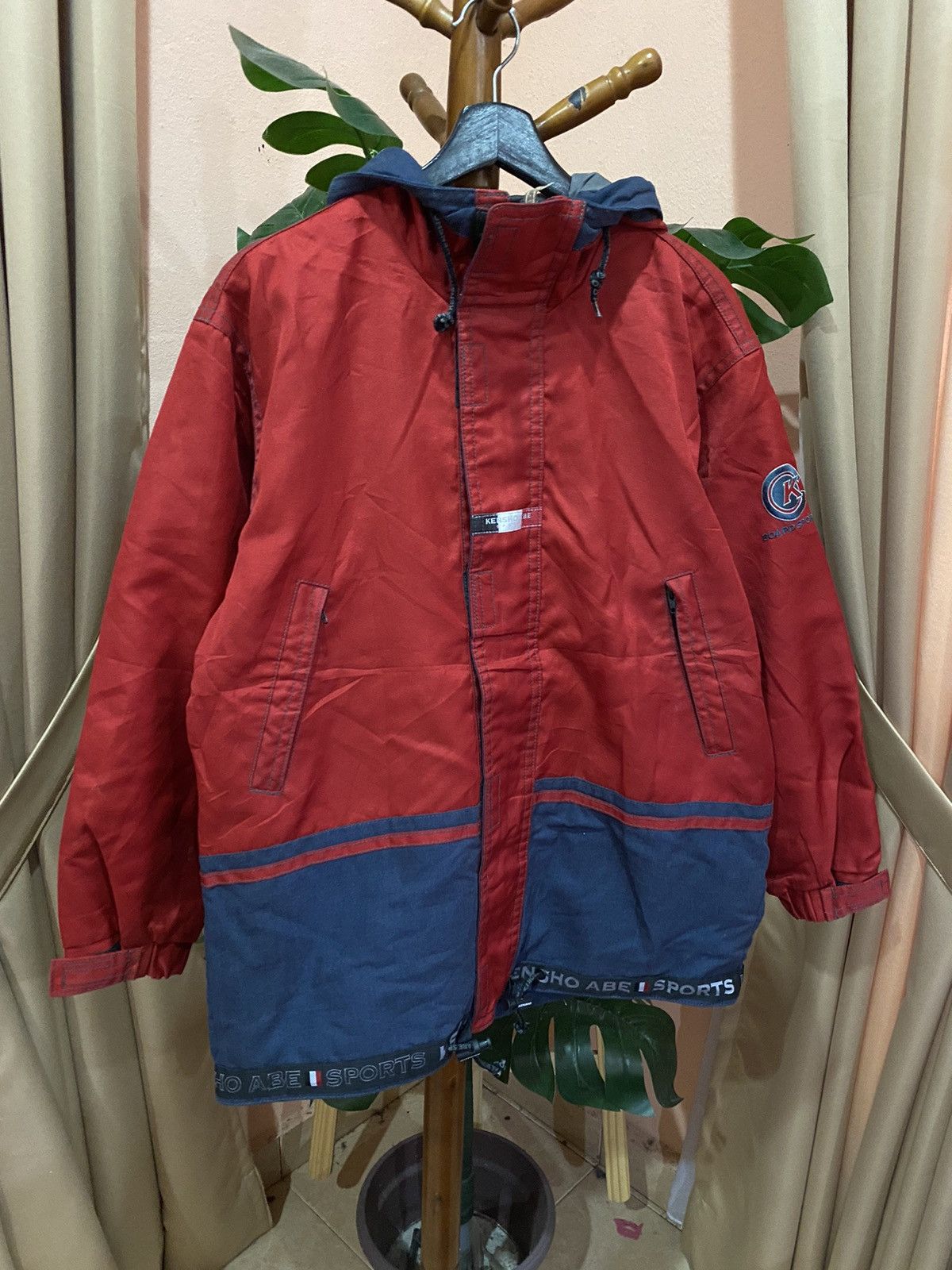 Kensho Abe Kensho Abe Sports Jacket - Red and Navy - Thinsulate Thermal Size US L / EU 52-54 / 3 - 3 Thumbnail